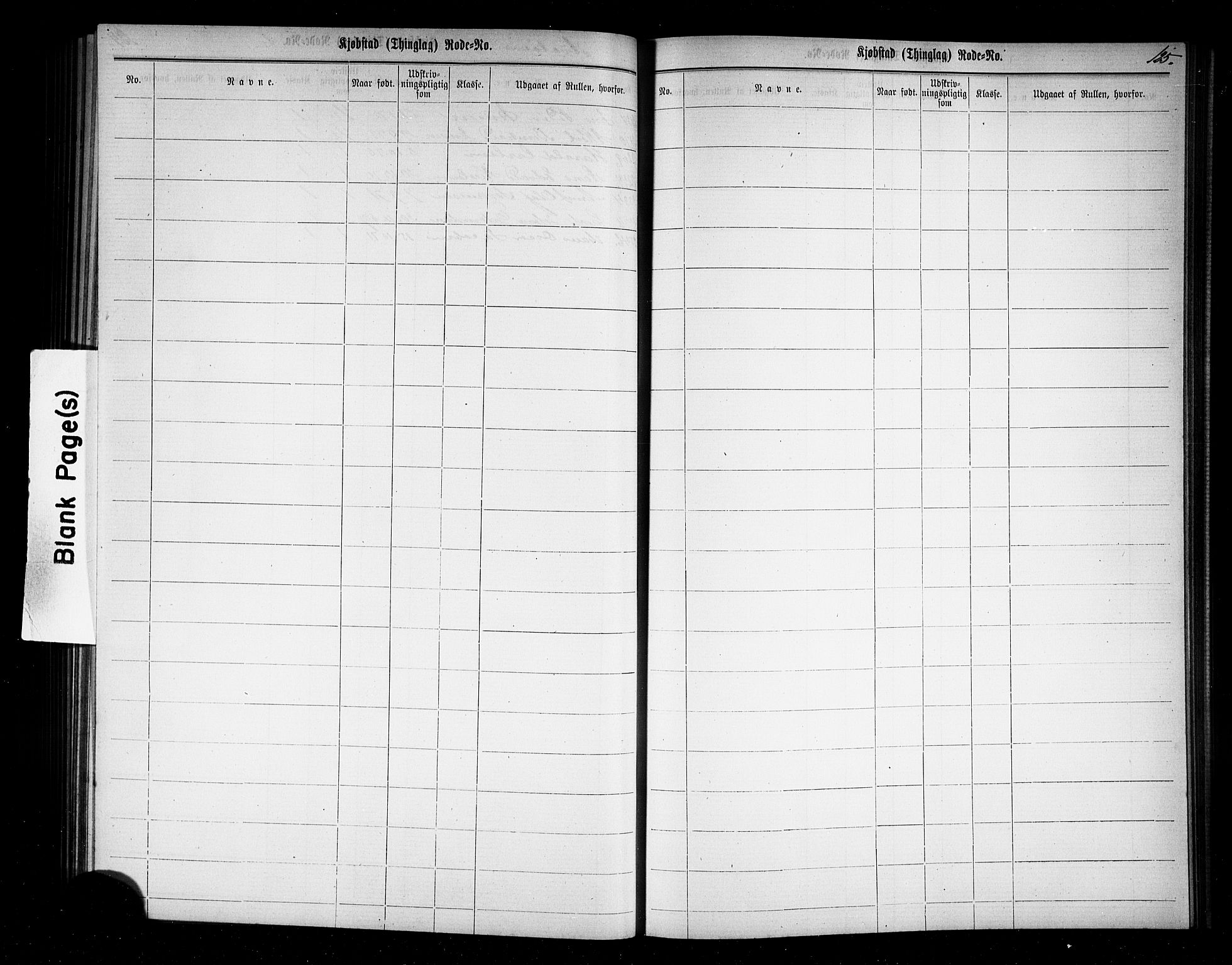 Fredrikstad mønstringskontor, SAO/A-10569b/F/Fc/Fcc/L0001: Utskrivningsregisterrulle, 1868, p. 97