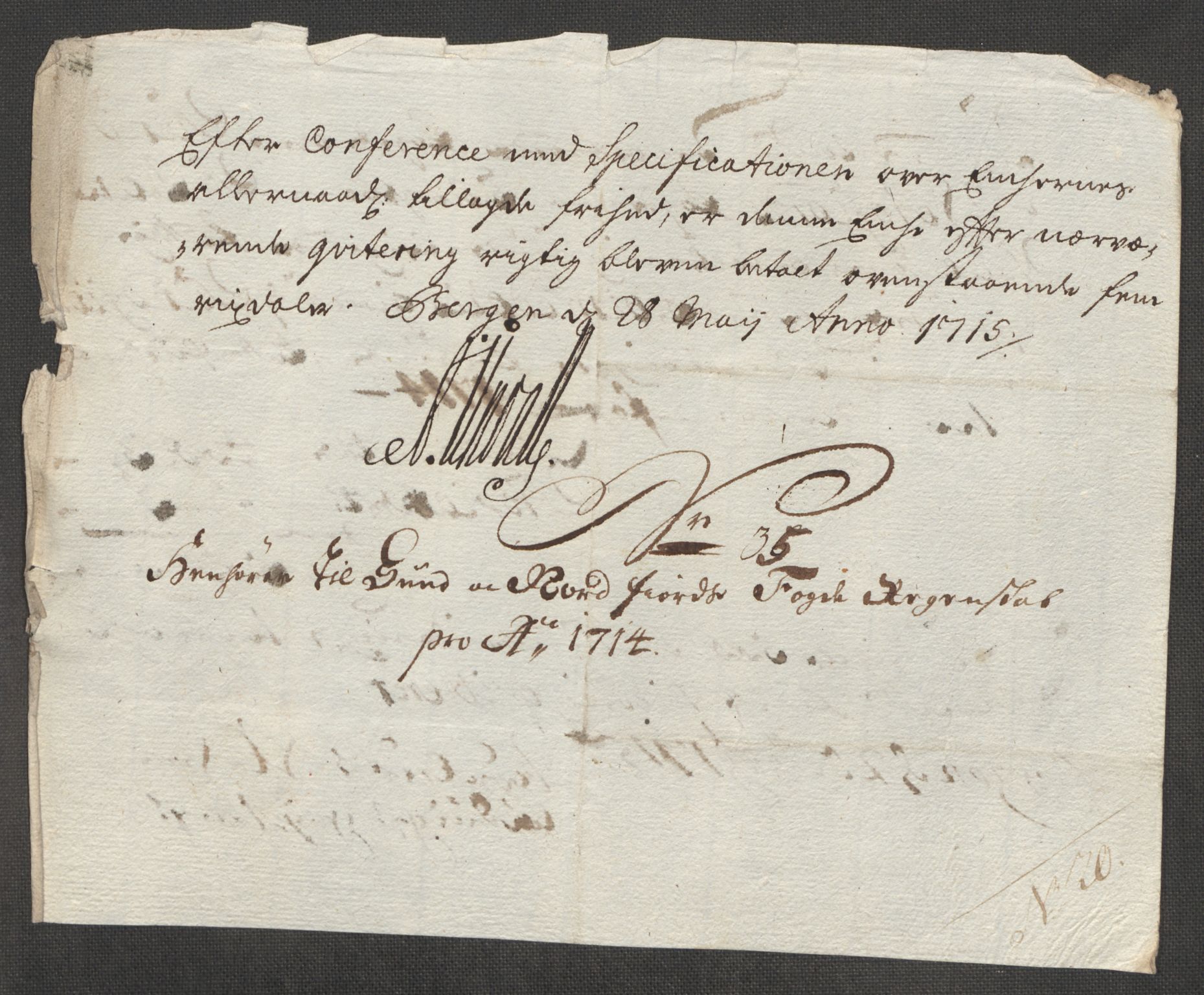 Rentekammeret inntil 1814, Reviderte regnskaper, Fogderegnskap, AV/RA-EA-4092/R53/L3438: Fogderegnskap Sunn- og Nordfjord, 1714, p. 340