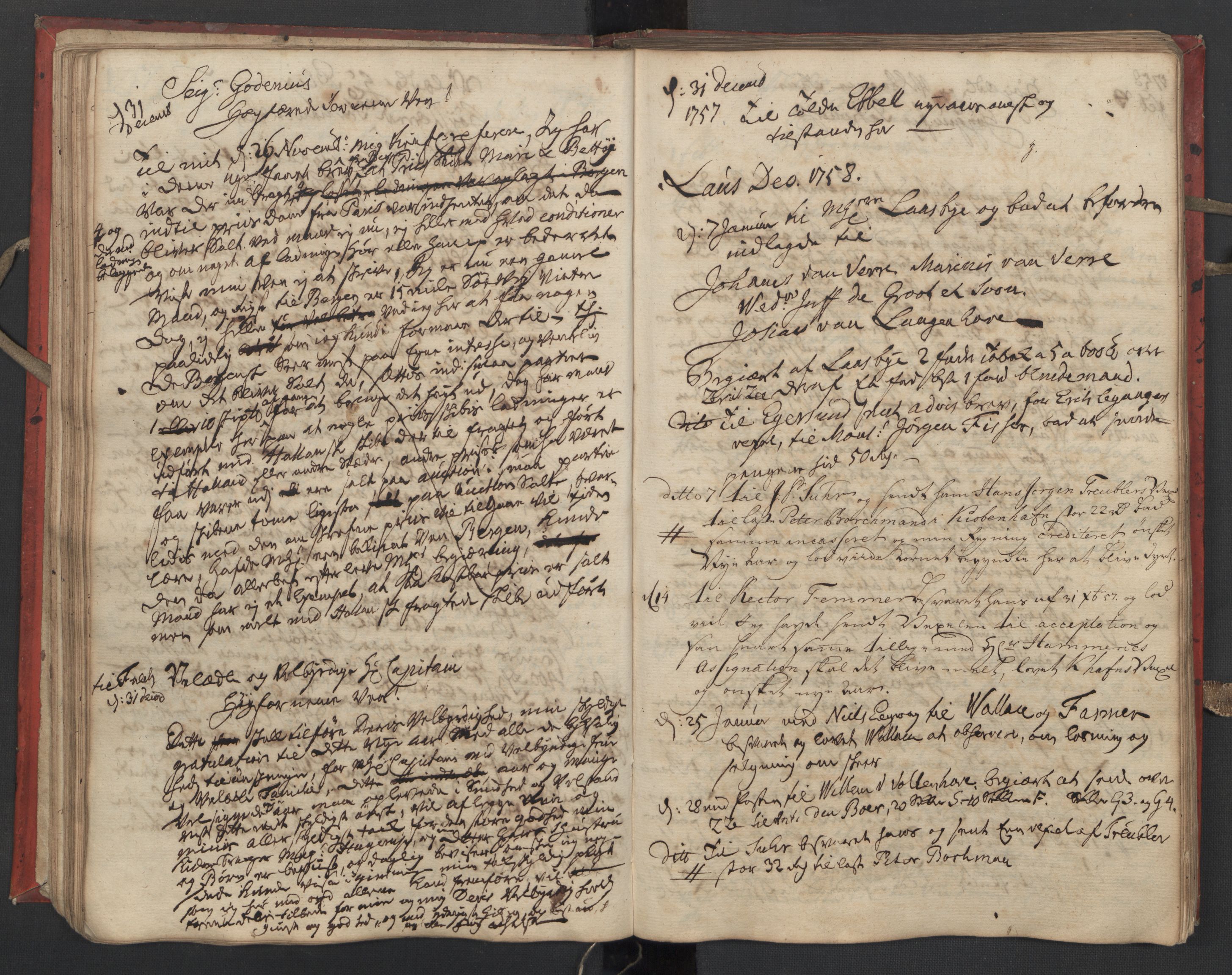 Pa 0119 - Smith, Lauritz Andersen og Lauritz Lauritzen, SAST/A-100231/O/L0002: Kopibok, 1755-1766, p. 57