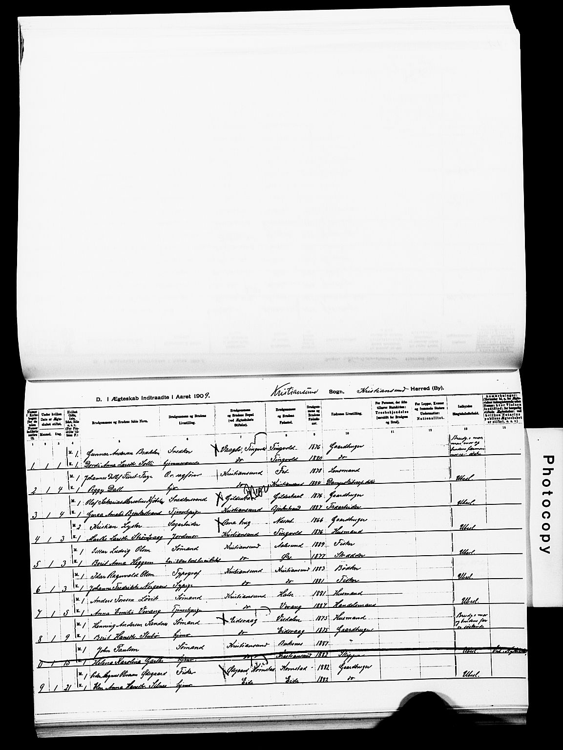 Ministerialprotokoller, klokkerbøker og fødselsregistre - Møre og Romsdal, AV/SAT-A-1454/572/L0859: Parish register (official) no. 572D03, 1903-1916