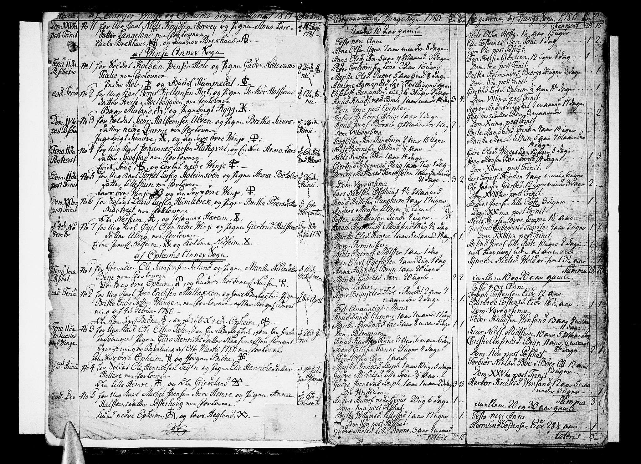 Voss sokneprestembete, SAB/A-79001/H/Haa: Parish register (official) no. A 9, 1780-1810, p. 2