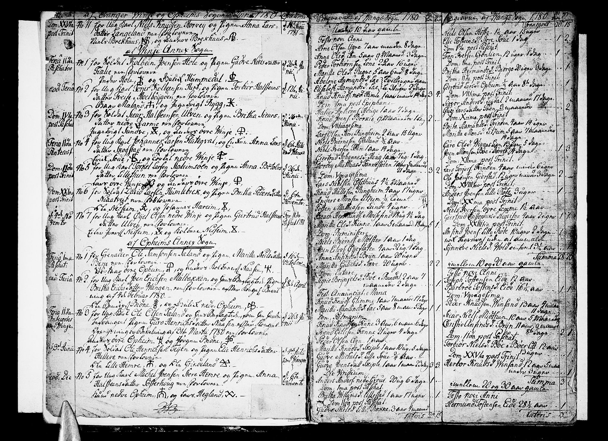 Voss sokneprestembete, AV/SAB-A-79001/H/Haa: Parish register (official) no. A 9, 1780-1810, p. 2