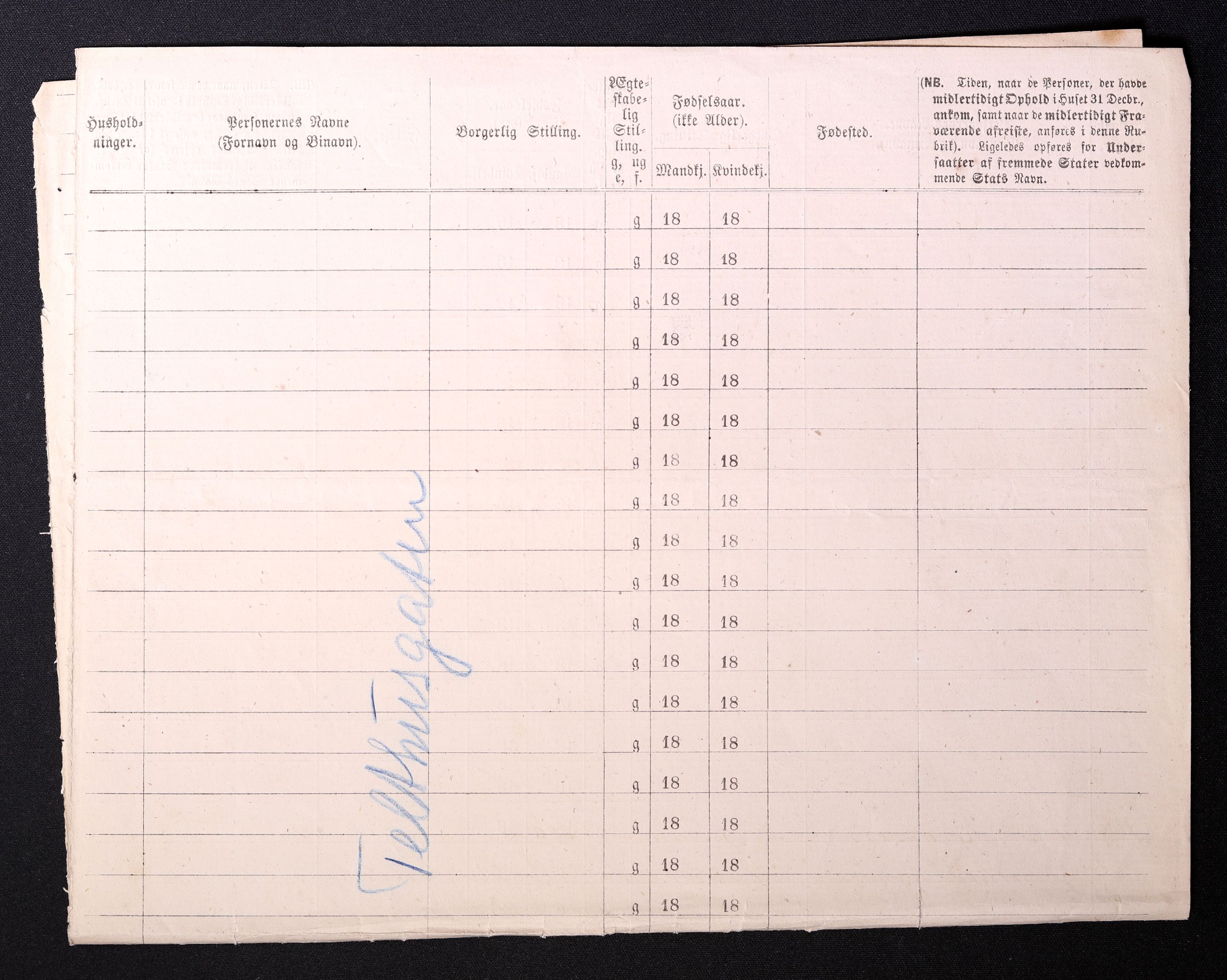 RA, 1870 census for 0301 Kristiania, 1870, p. 4199