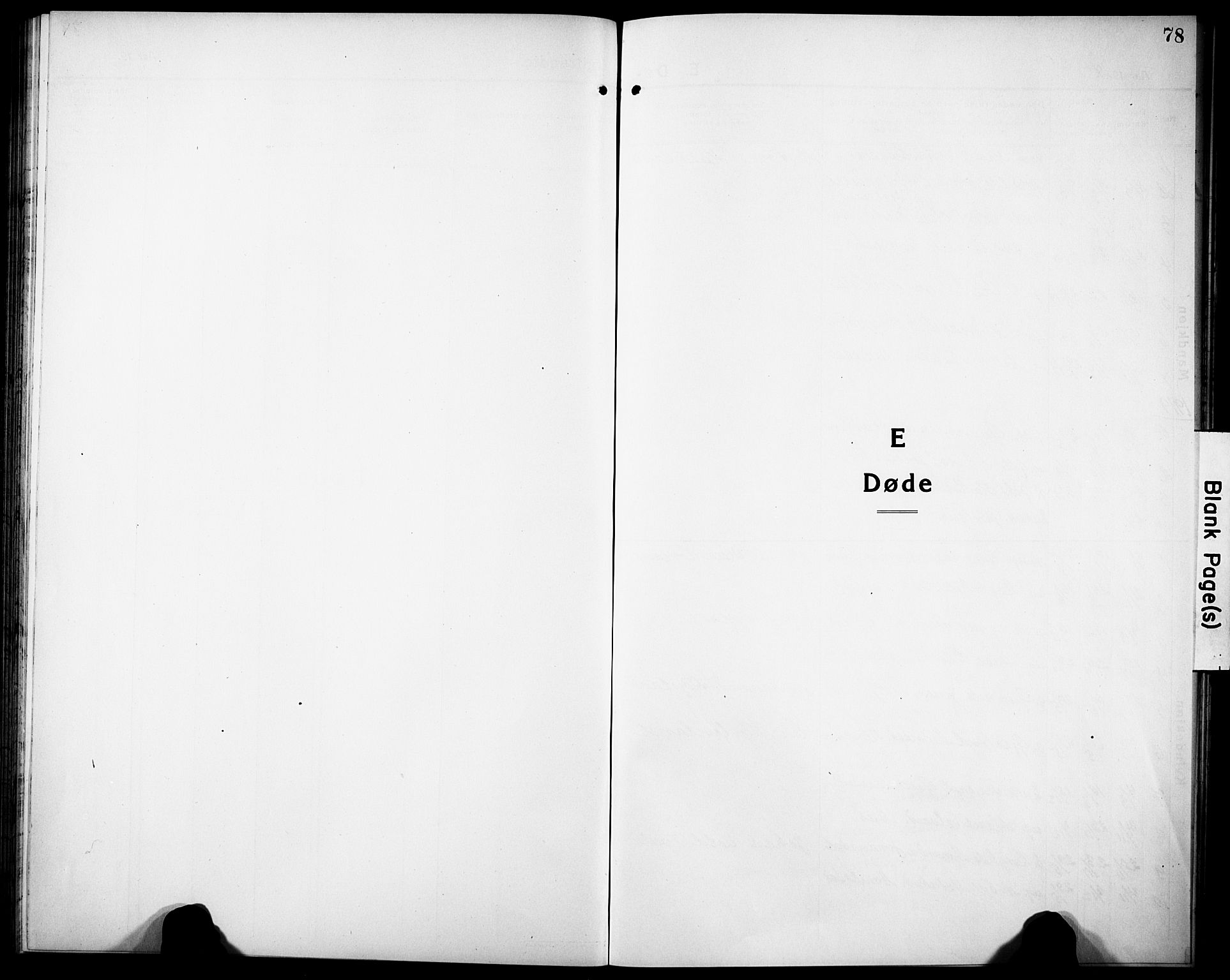 Herefoss sokneprestkontor, SAK/1111-0019/F/Fb/Fbb/L0004: Parish register (copy) no. B 4, 1917-1933, p. 78