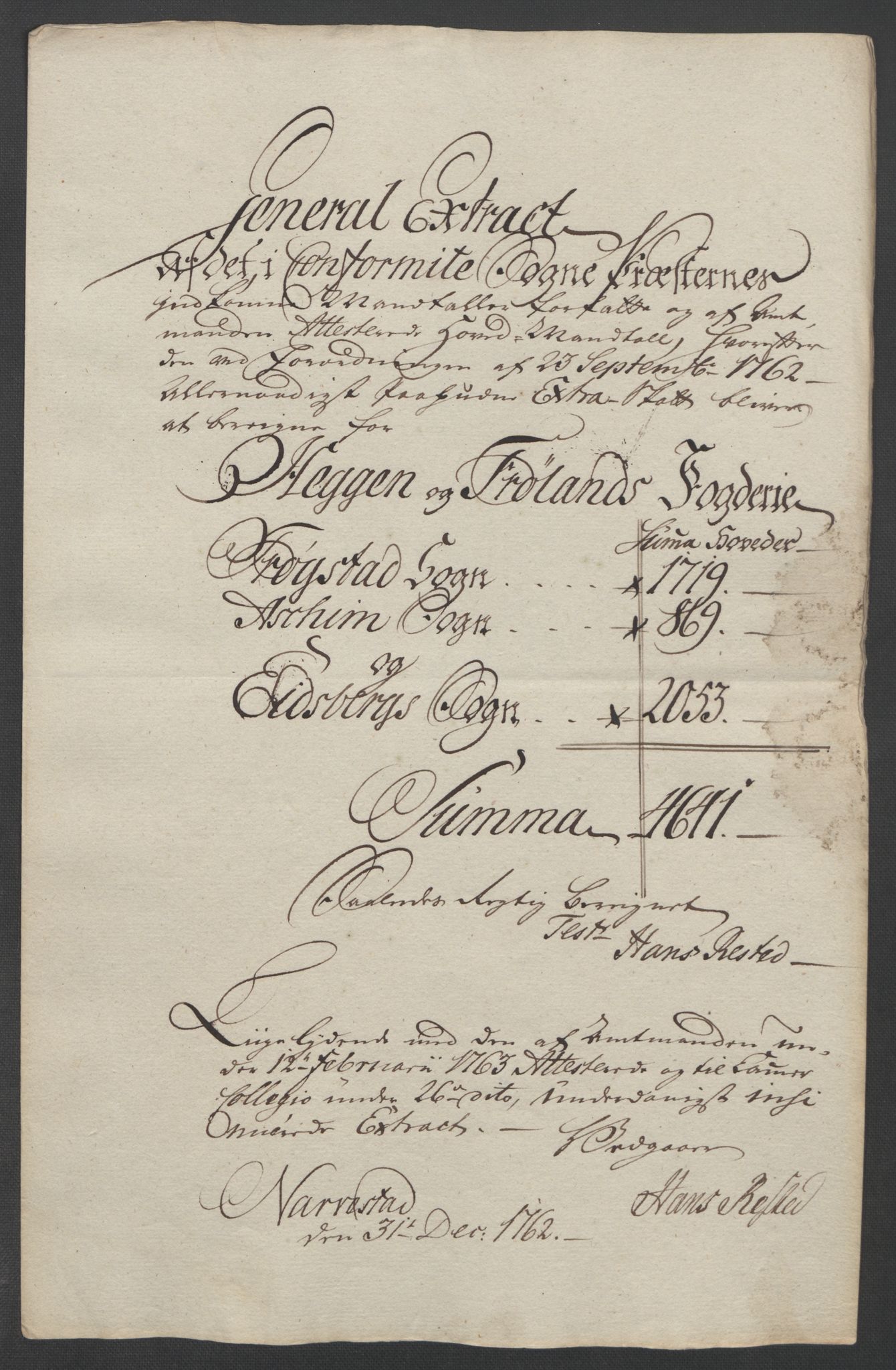 Rentekammeret inntil 1814, Reviderte regnskaper, Fogderegnskap, AV/RA-EA-4092/R07/L0413: Ekstraskatten Rakkestad, Heggen og Frøland, 1762-1772, p. 29