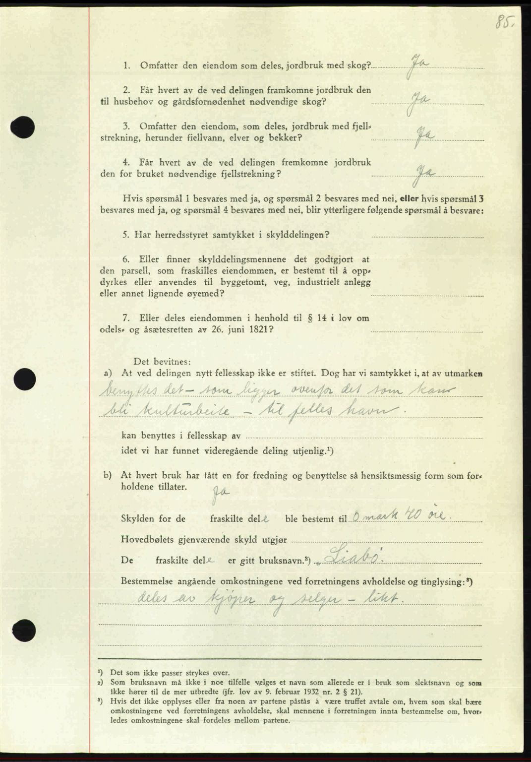 Nordmøre sorenskriveri, AV/SAT-A-4132/1/2/2Ca: Mortgage book no. A104, 1947-1947, Diary no: : 347/1947