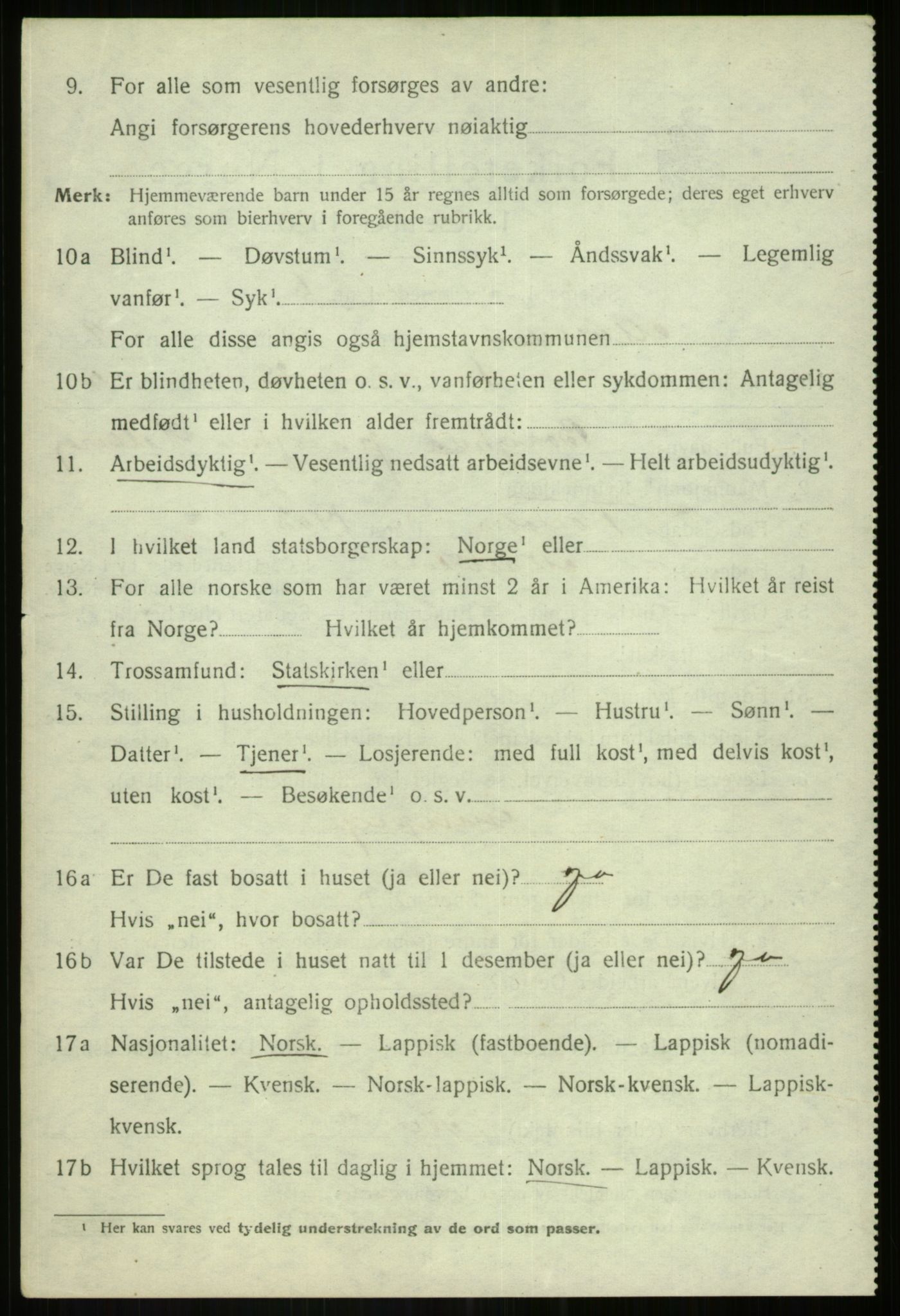 SATØ, 1920 census for Målselv, 1920, p. 4192