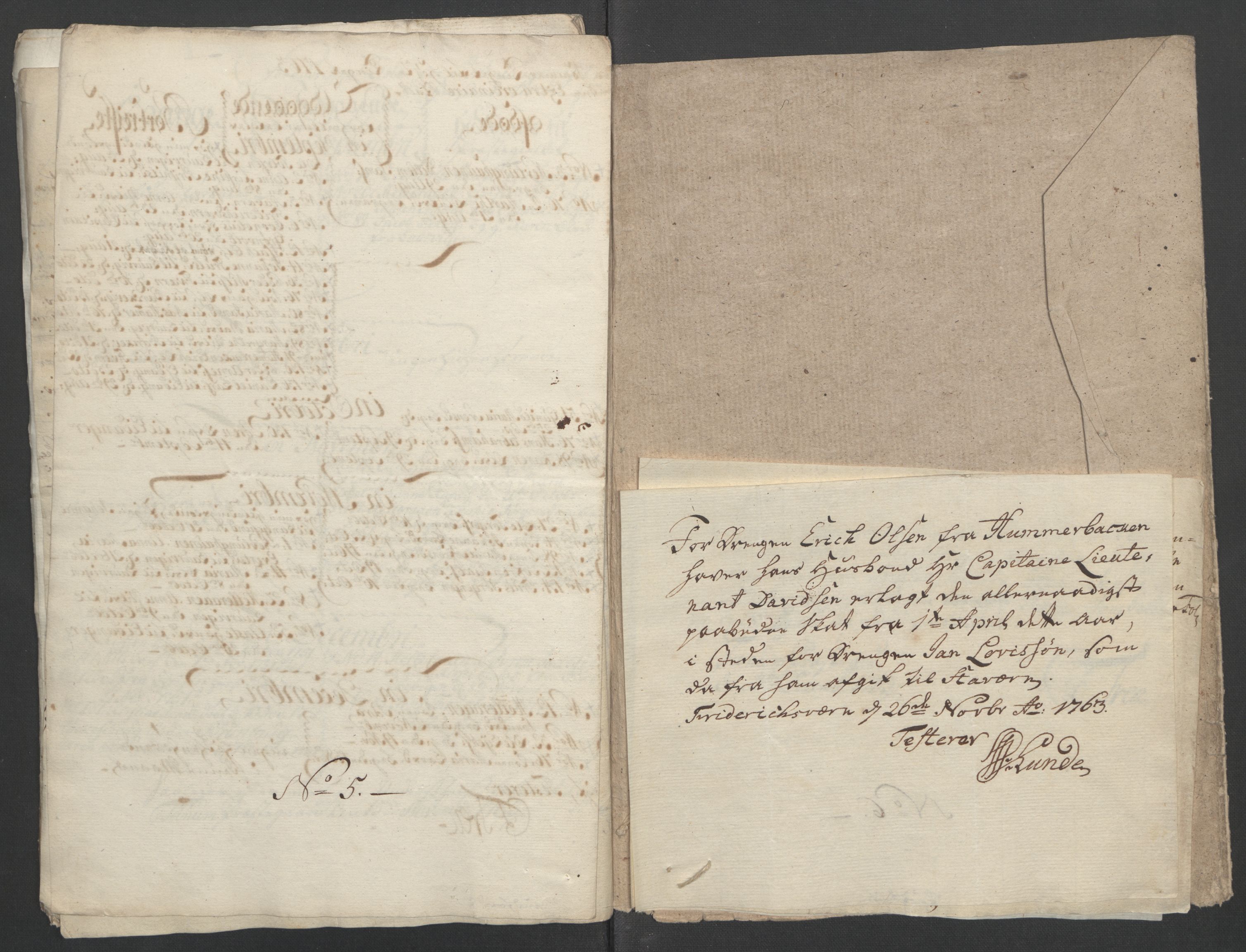 Rentekammeret inntil 1814, Reviderte regnskaper, Fogderegnskap, AV/RA-EA-4092/R33/L2033: Ekstraskatten Larvik grevskap, 1762-1764, p. 332