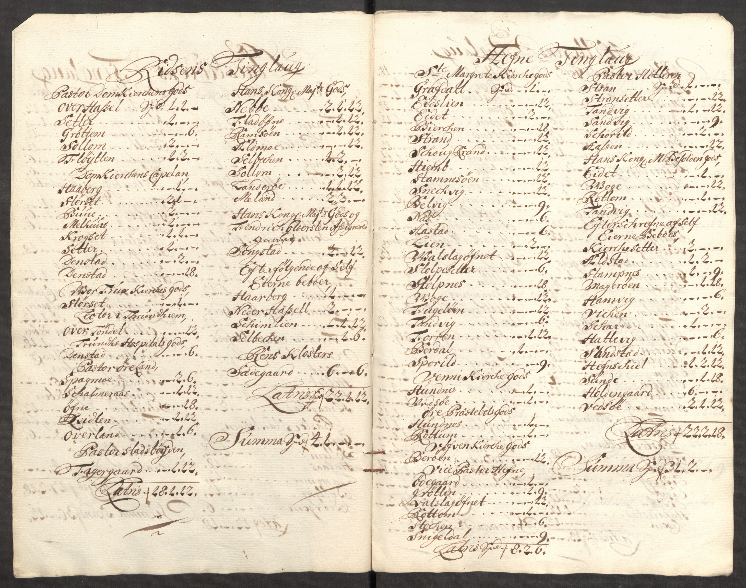 Rentekammeret inntil 1814, Reviderte regnskaper, Fogderegnskap, AV/RA-EA-4092/R57/L3854: Fogderegnskap Fosen, 1700-1701, p. 167