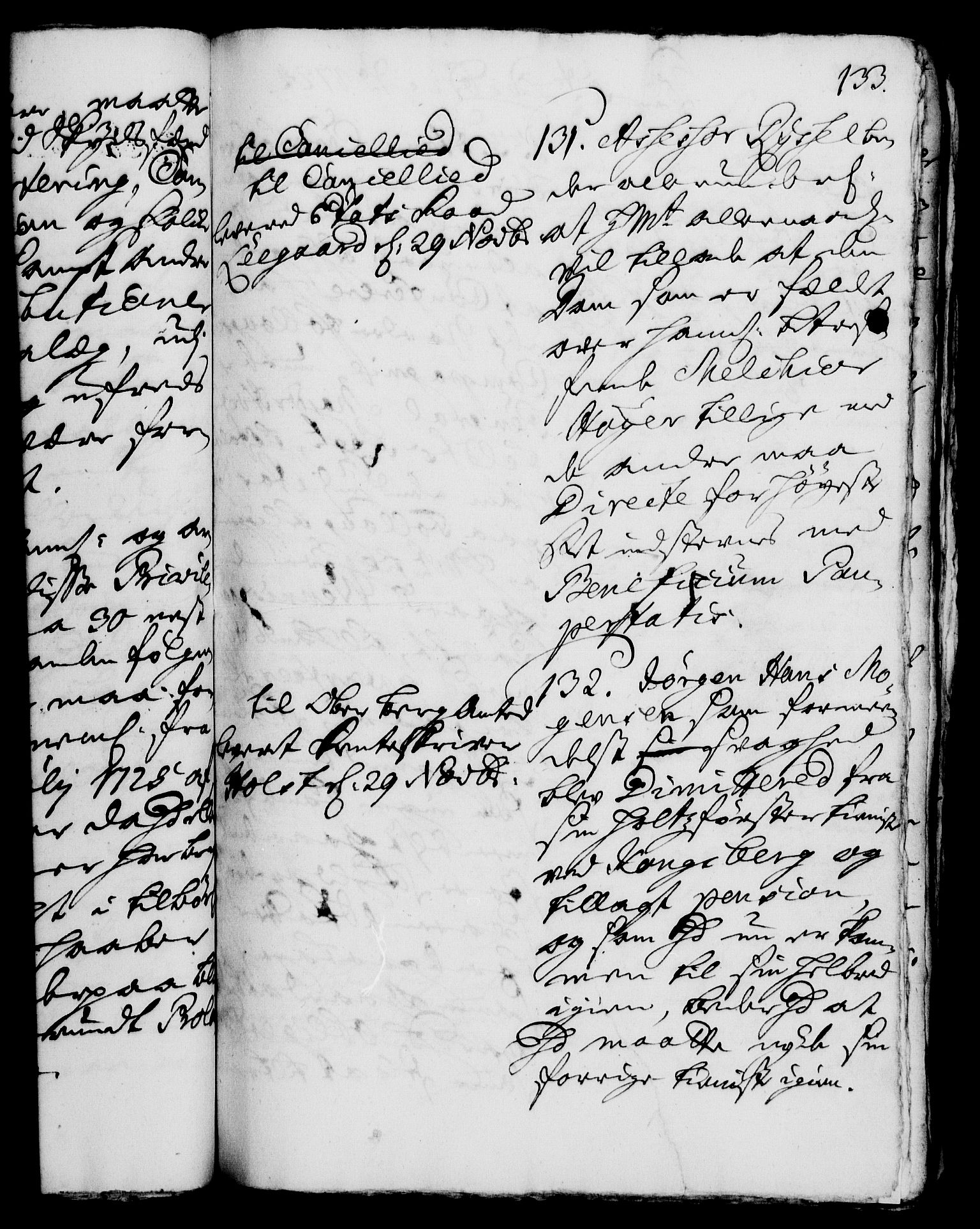 Rentekammeret, Kammerkanselliet, RA/EA-3111/G/Gh/Gha/L0007: Norsk ekstraktmemorialprotokoll (merket RK 53.52), 1724-1725, p. 133