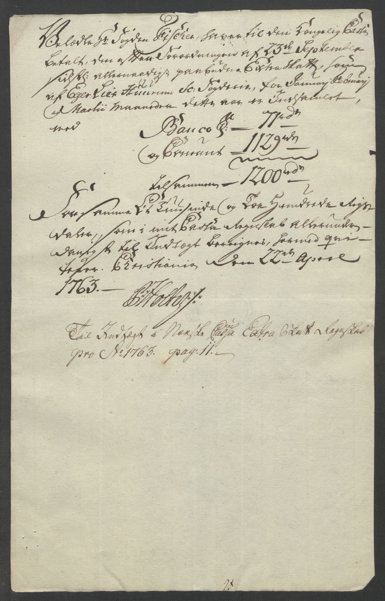 Rentekammeret inntil 1814, Reviderte regnskaper, Fogderegnskap, AV/RA-EA-4092/R31/L1833: Ekstraskatten Hurum, Røyken, Eiker, Lier og Buskerud, 1762-1764, p. 129