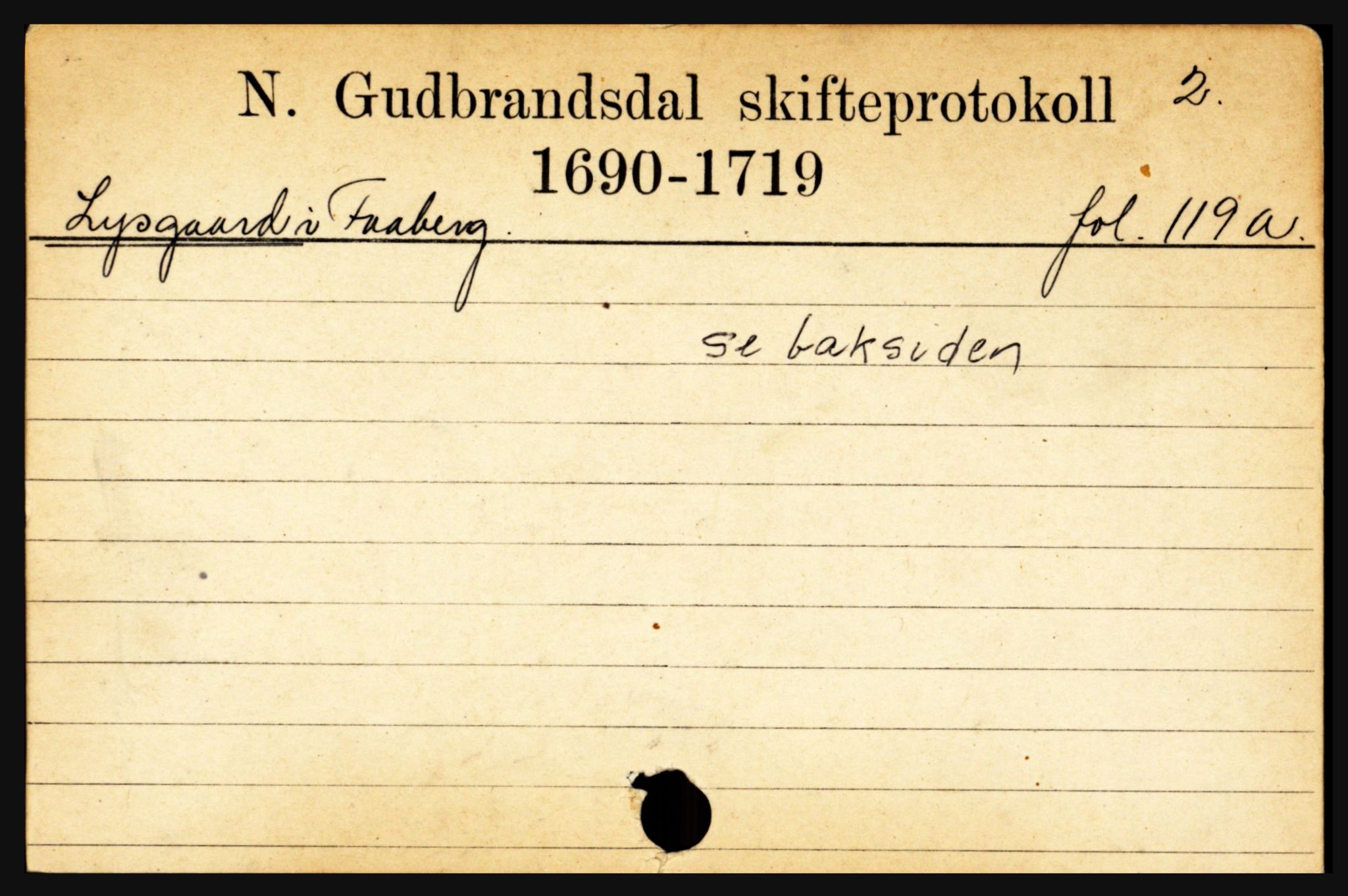 Sør-Gudbrandsdal tingrett, SAH/TING-004/J, 1658-1885, p. 7751