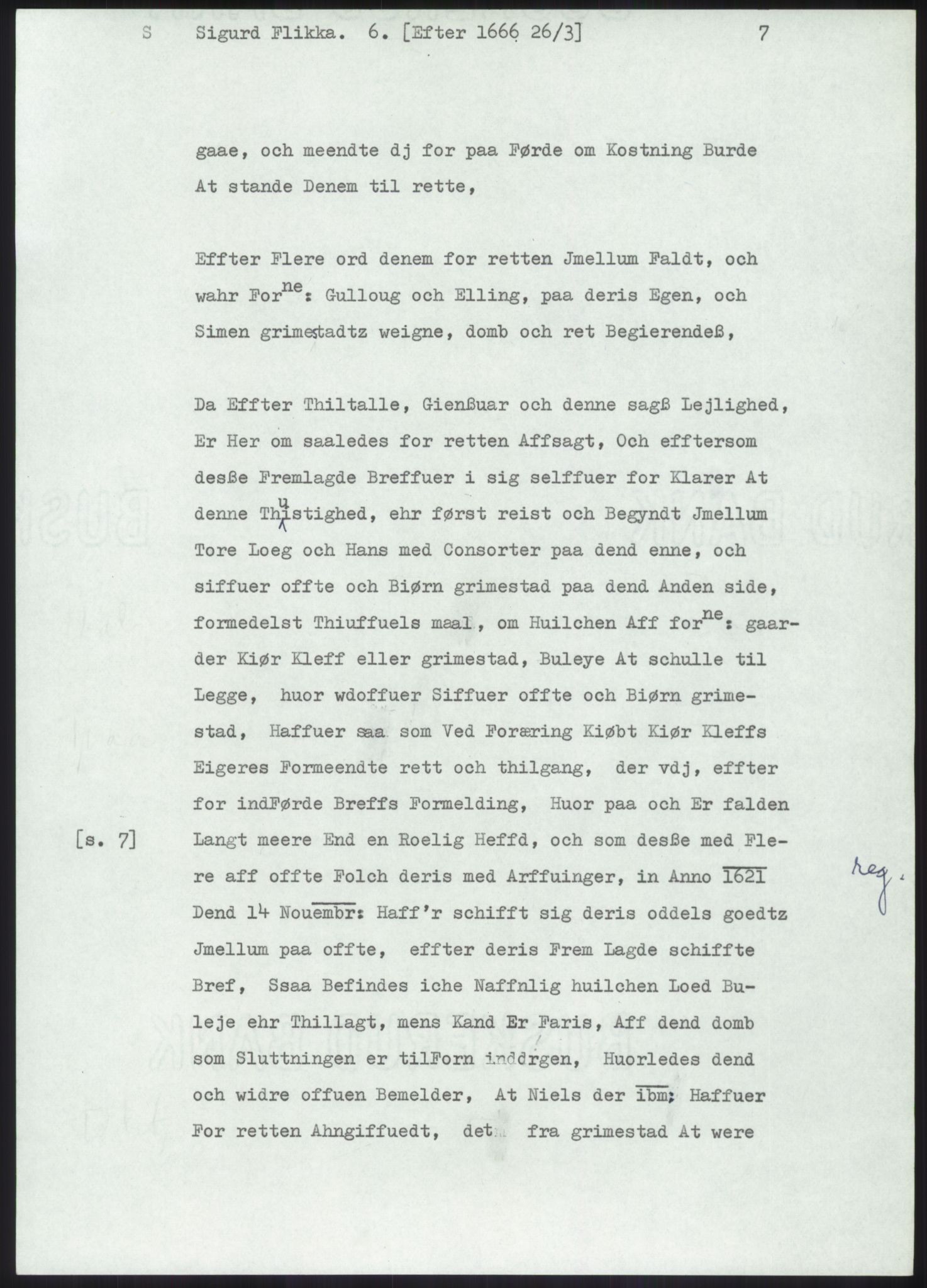 Samlinger til kildeutgivelse, Diplomavskriftsamlingen, AV/RA-EA-4053/H/Ha, p. 1122