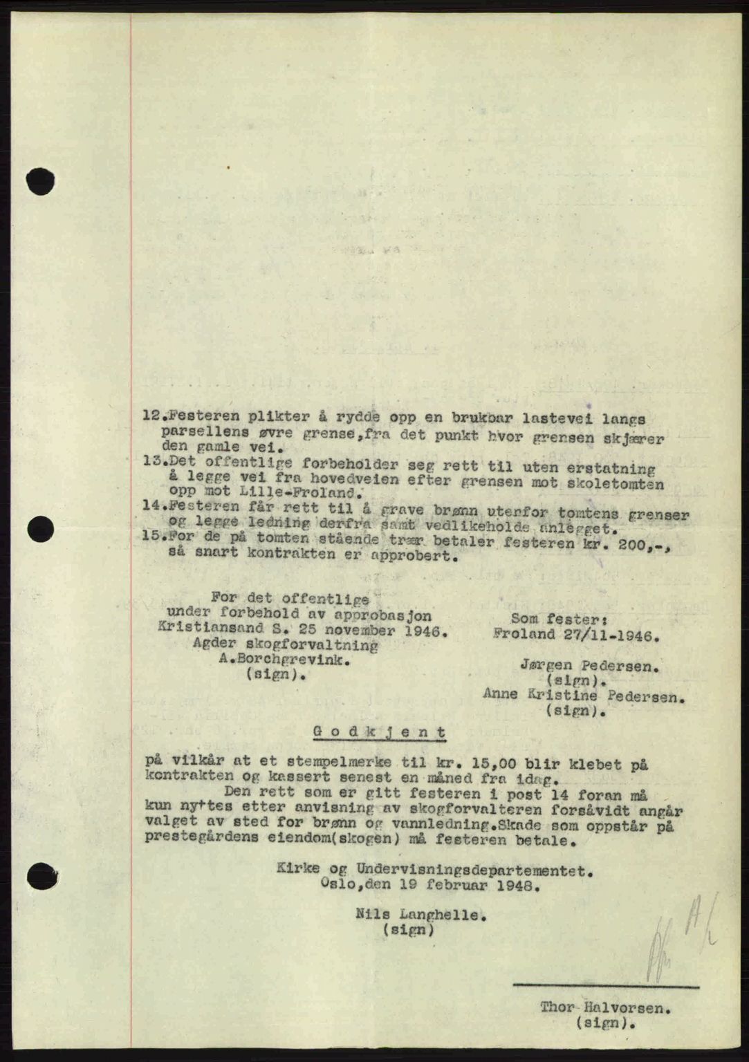 Nedenes sorenskriveri, SAK/1221-0006/G/Gb/Gba/L0059: Mortgage book no. A11, 1948-1948, Diary no: : 493/1948