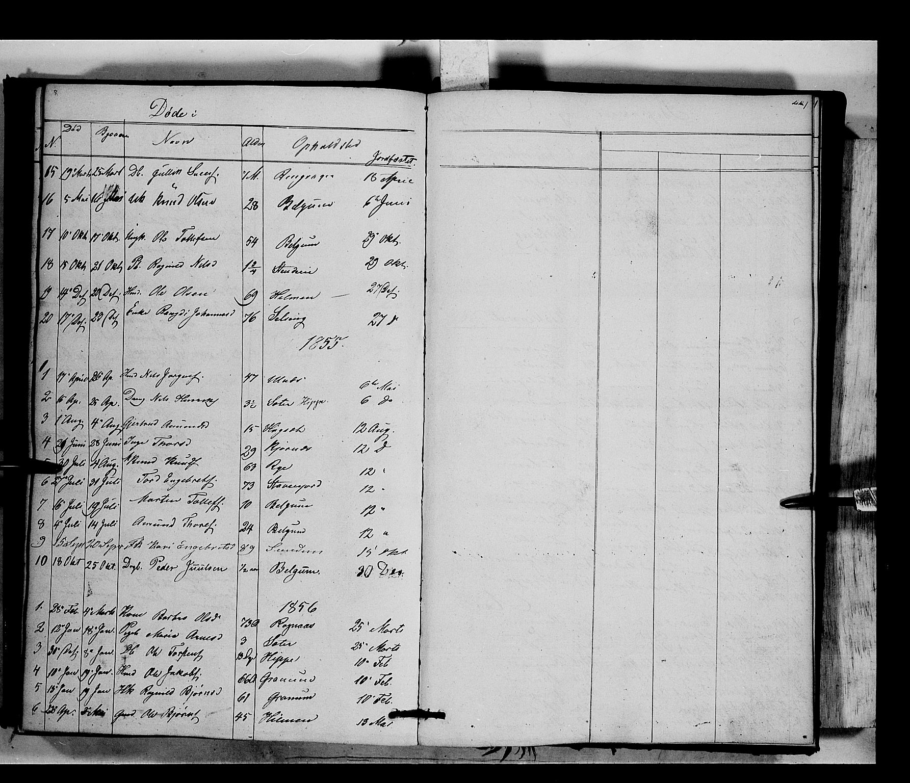 Nord-Aurdal prestekontor, AV/SAH-PREST-132/H/Ha/Haa/L0006: Parish register (official) no. 6, 1842-1863, p. 227