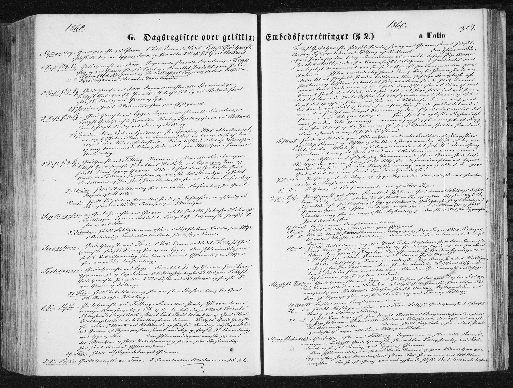Ministerialprotokoller, klokkerbøker og fødselsregistre - Nord-Trøndelag, SAT/A-1458/746/L0447: Parish register (official) no. 746A06, 1860-1877, p. 307