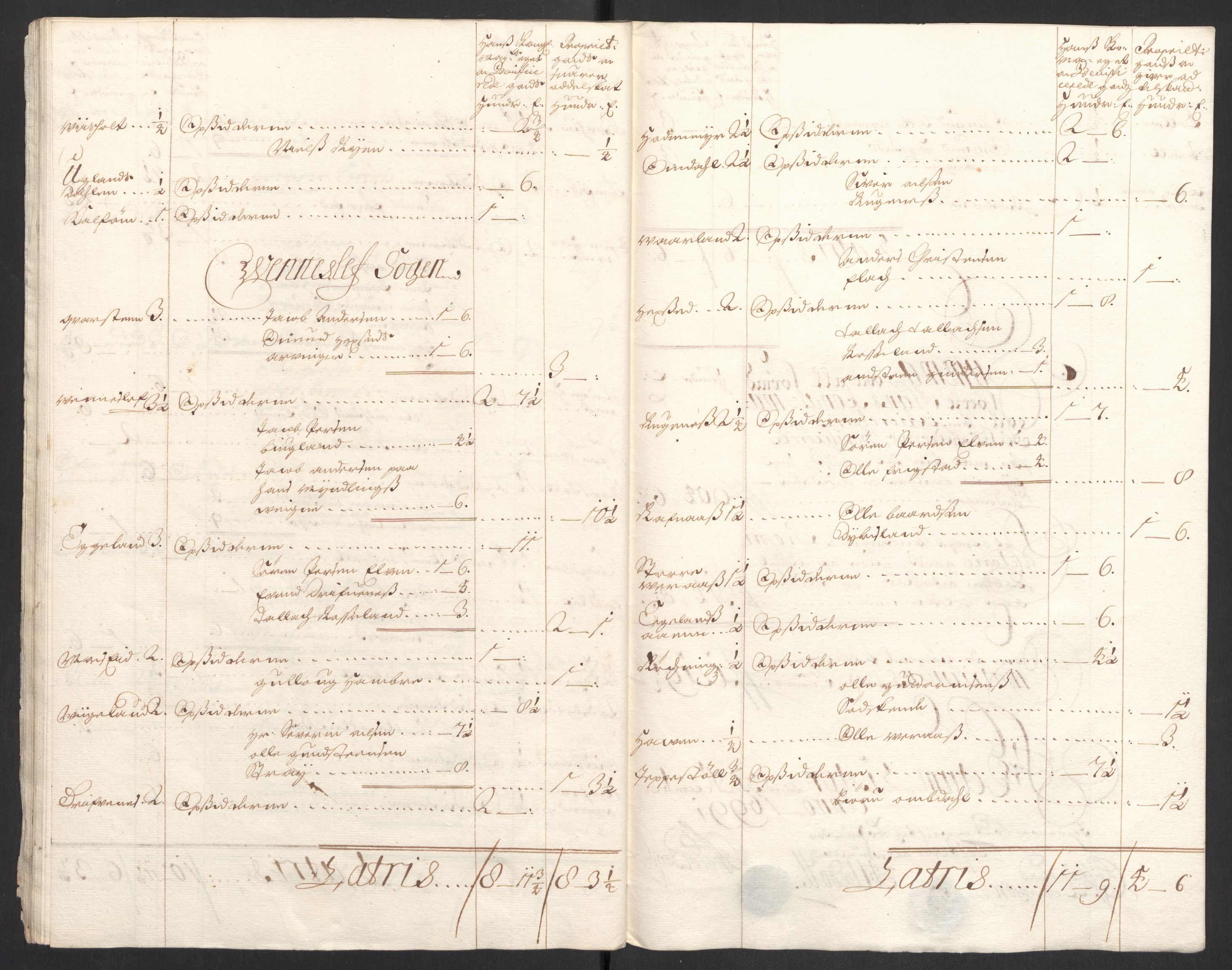 Rentekammeret inntil 1814, Reviderte regnskaper, Fogderegnskap, RA/EA-4092/R43/L2547: Fogderegnskap Lista og Mandal, 1698-1699, p. 285