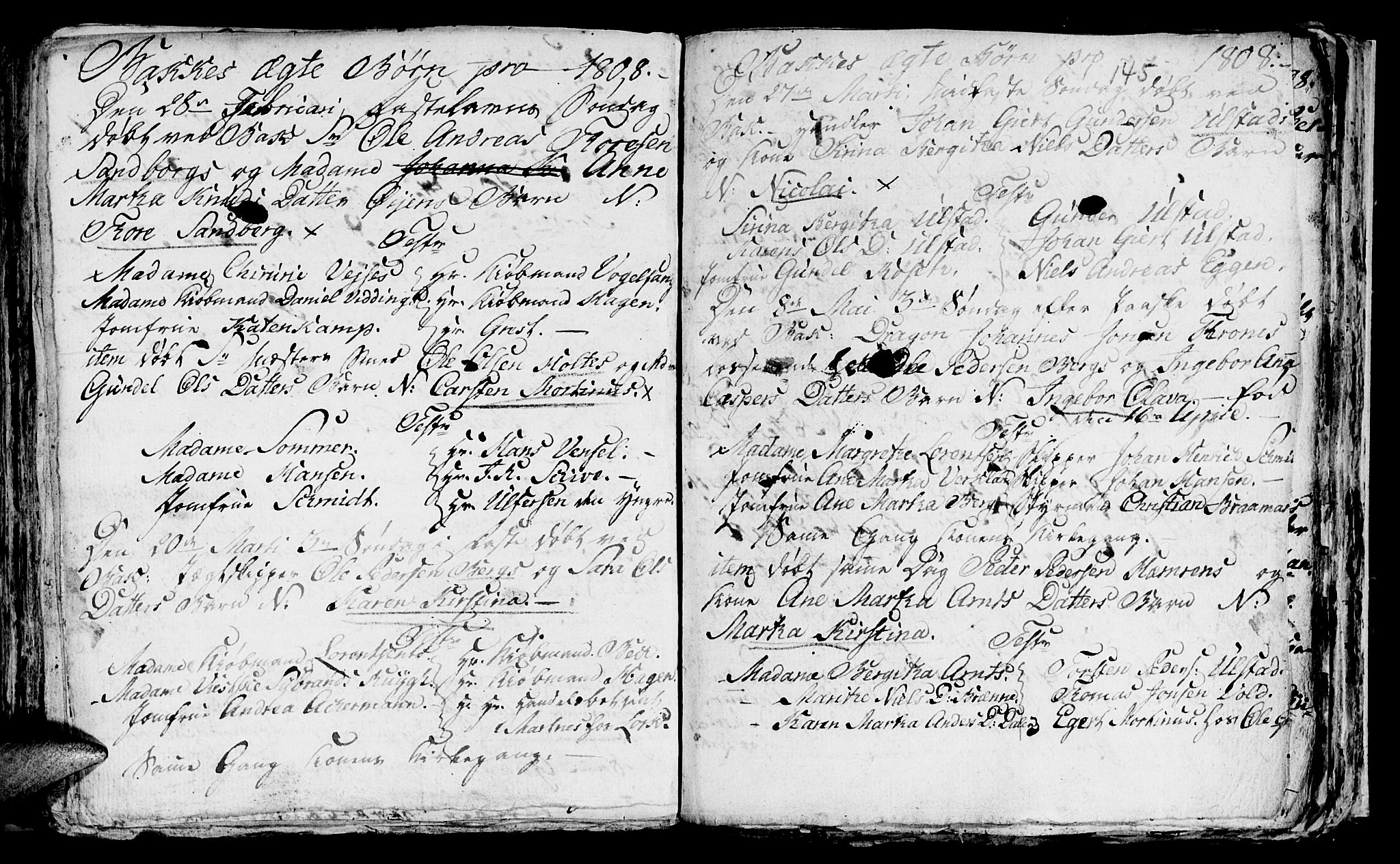 Ministerialprotokoller, klokkerbøker og fødselsregistre - Sør-Trøndelag, SAT/A-1456/604/L0218: Parish register (copy) no. 604C01, 1754-1819, p. 145