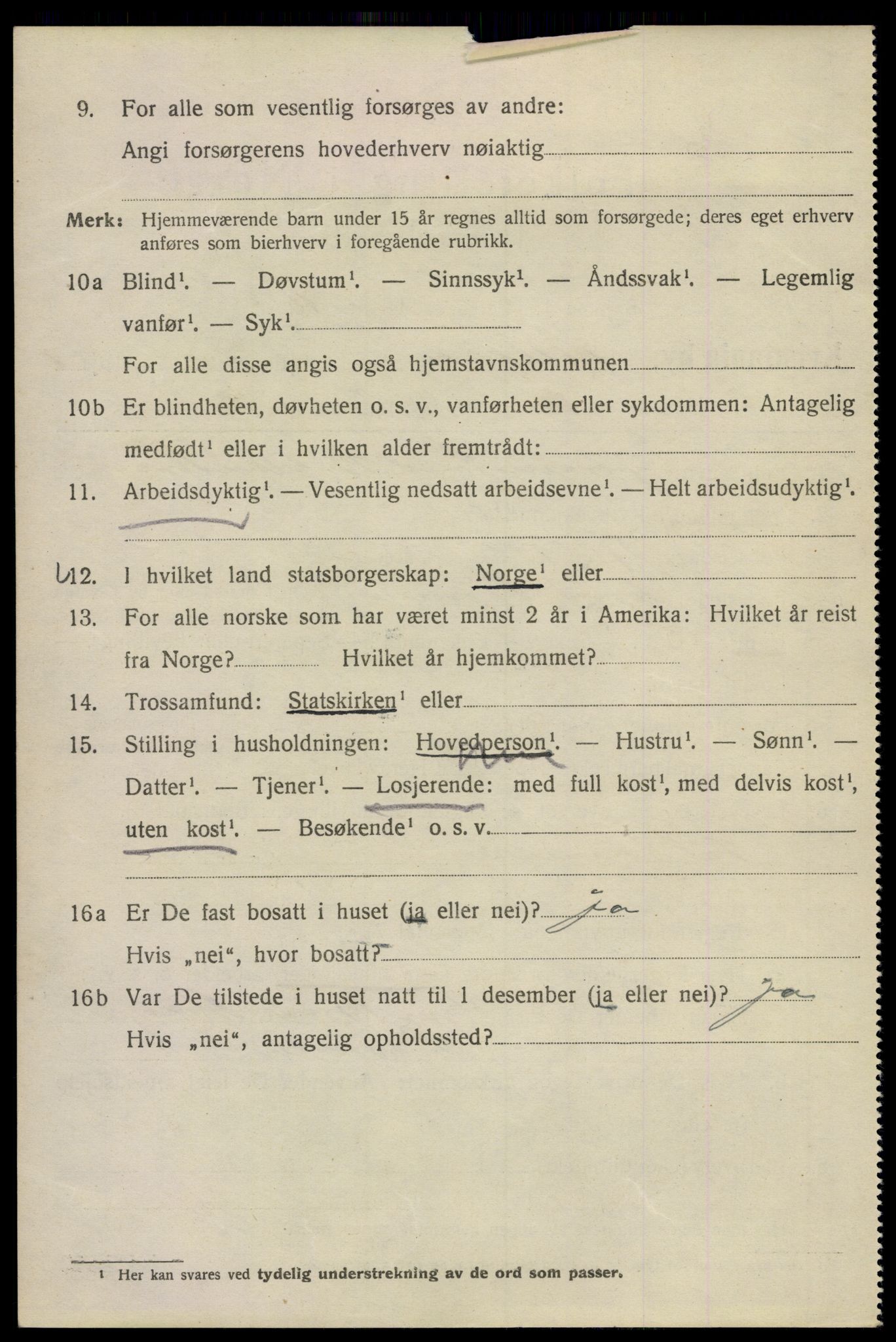 SAO, 1920 census for Kristiania, 1920, p. 296038