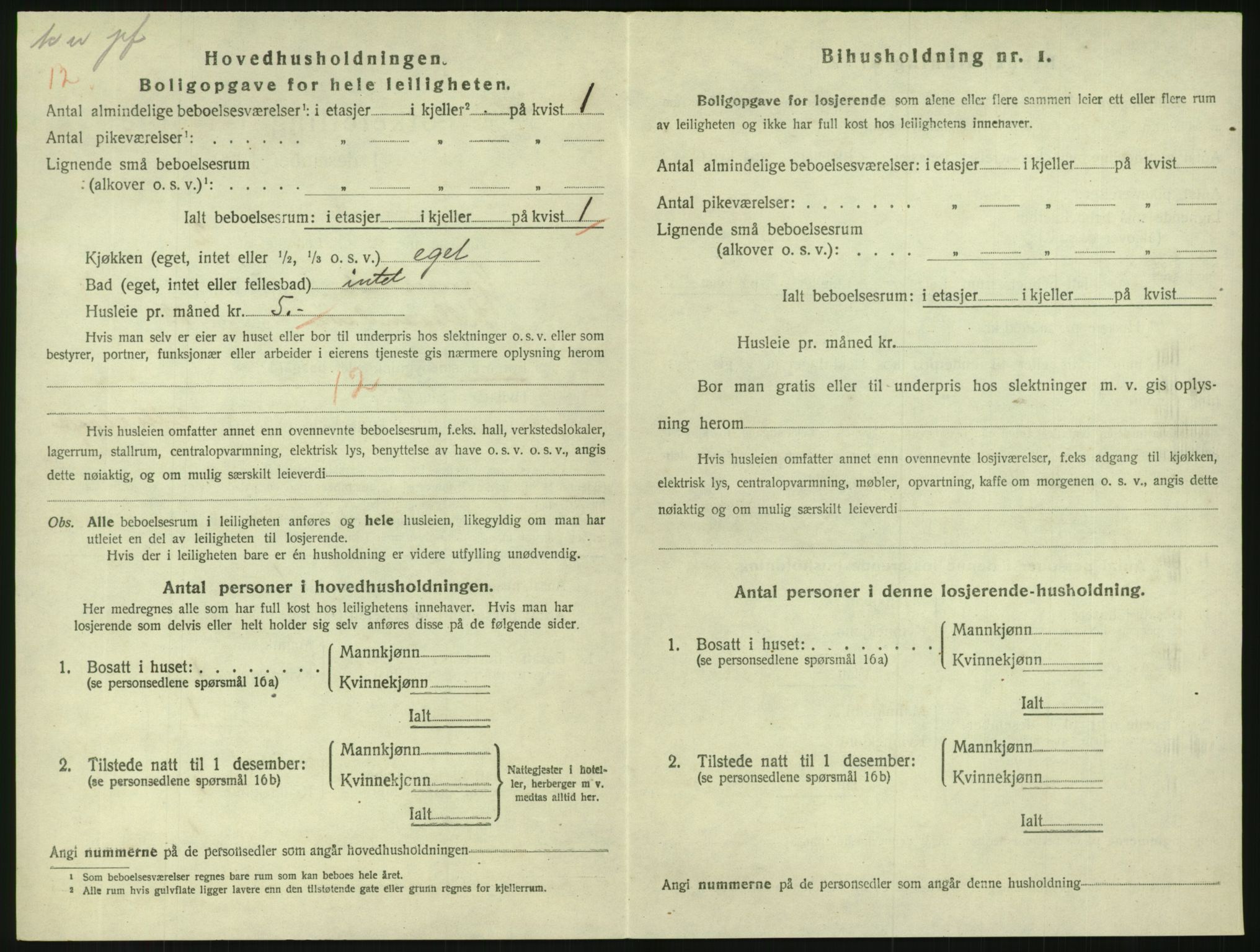 SAK, 1920 census for Grimstad, 1920, p. 1894