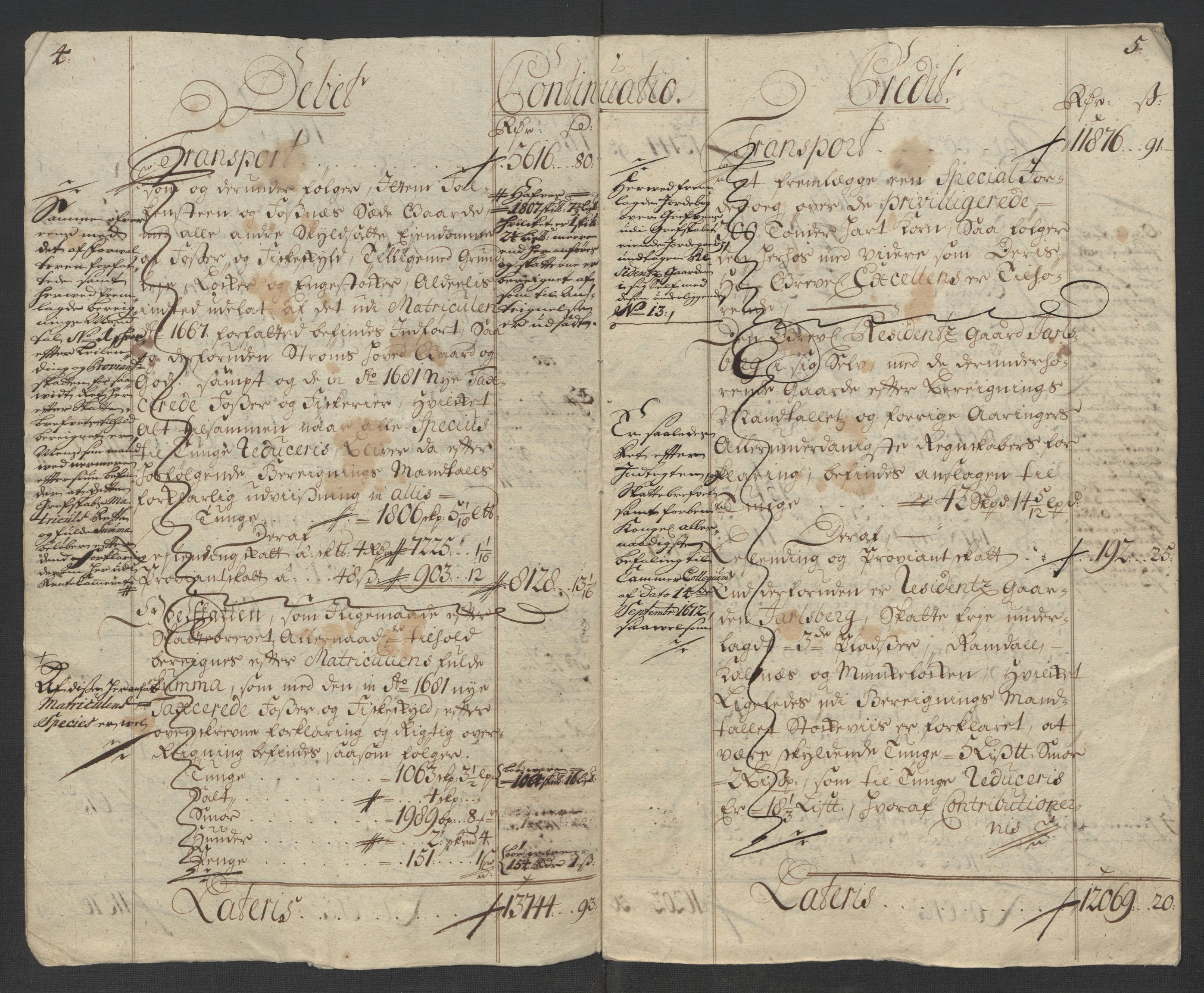 Rentekammeret inntil 1814, Reviderte regnskaper, Fogderegnskap, RA/EA-4092/R32/L1880: Fogderegnskap Jarlsberg grevskap, 1716, p. 5