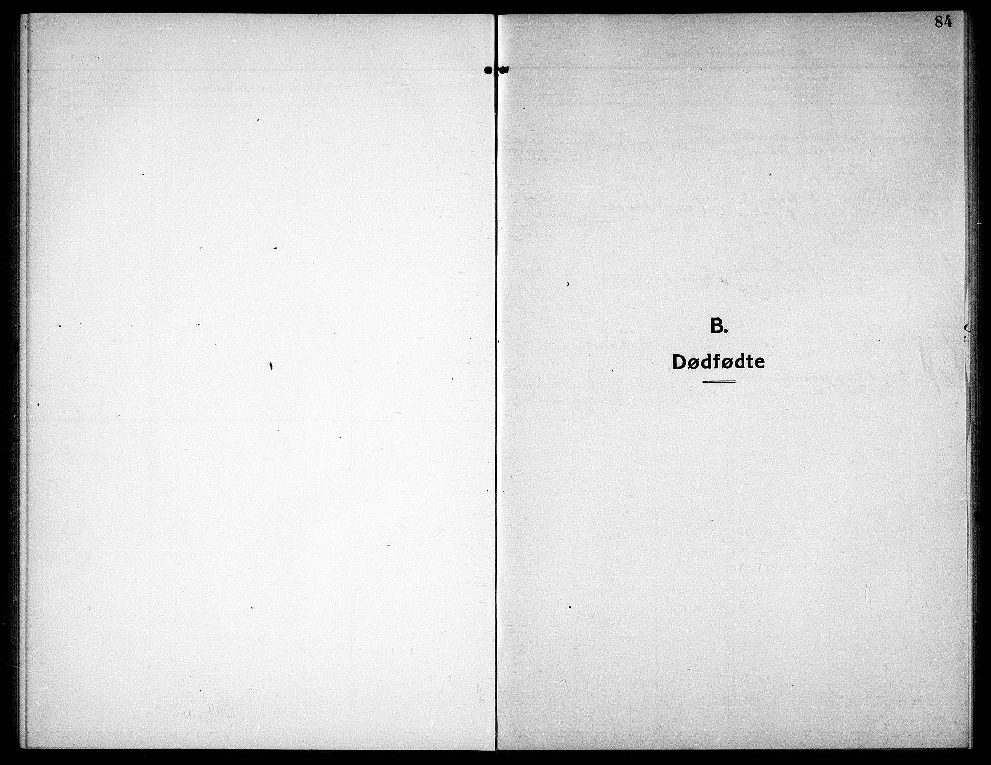 Ministerialprotokoller, klokkerbøker og fødselsregistre - Sør-Trøndelag, AV/SAT-A-1456/656/L0696: Parish register (copy) no. 656C02, 1921-1937, p. 84