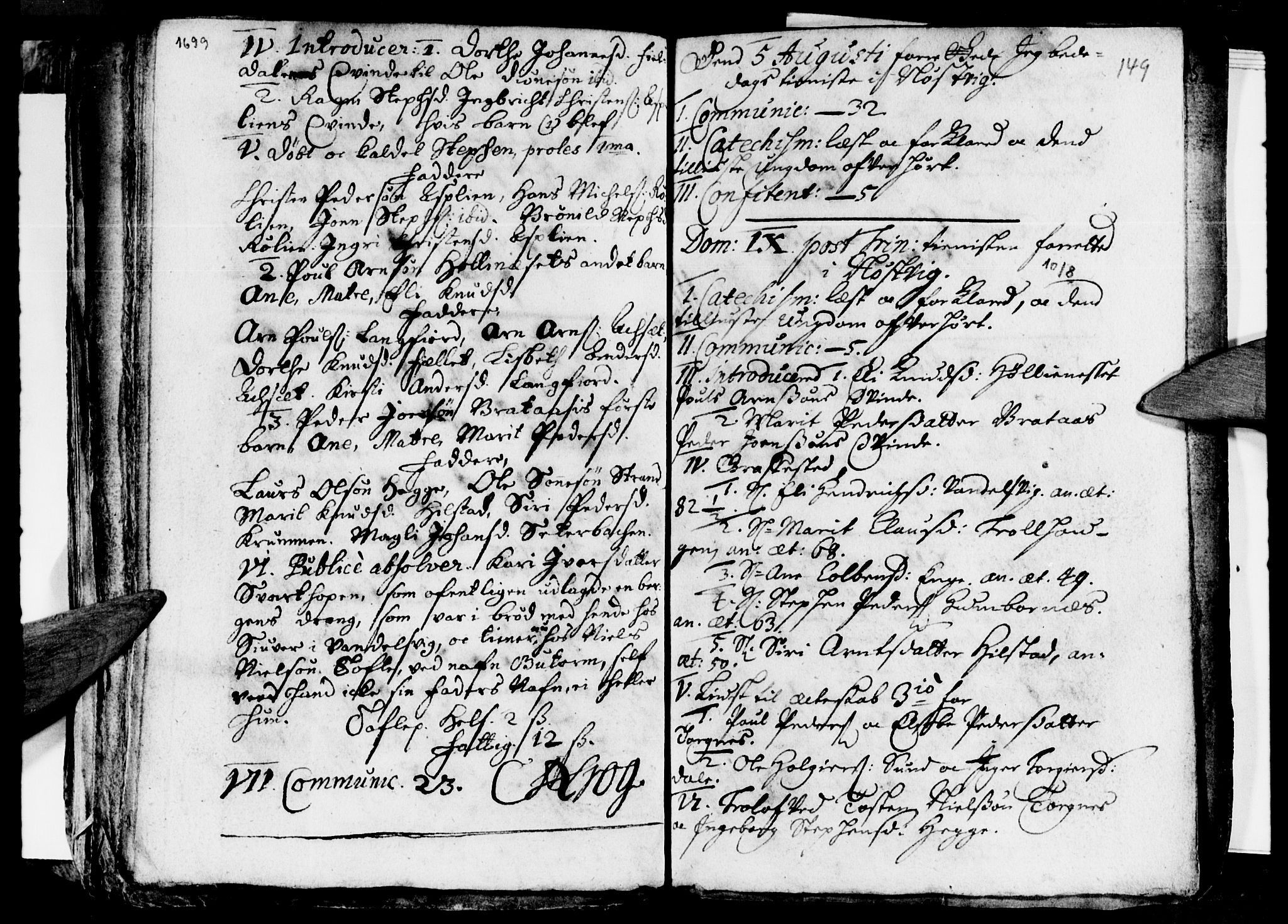 Ministerialprotokoller, klokkerbøker og fødselsregistre - Nordland, AV/SAT-A-1459/814/L0220: Parish register (official) no. 814A01, 1677-1717, p. 149