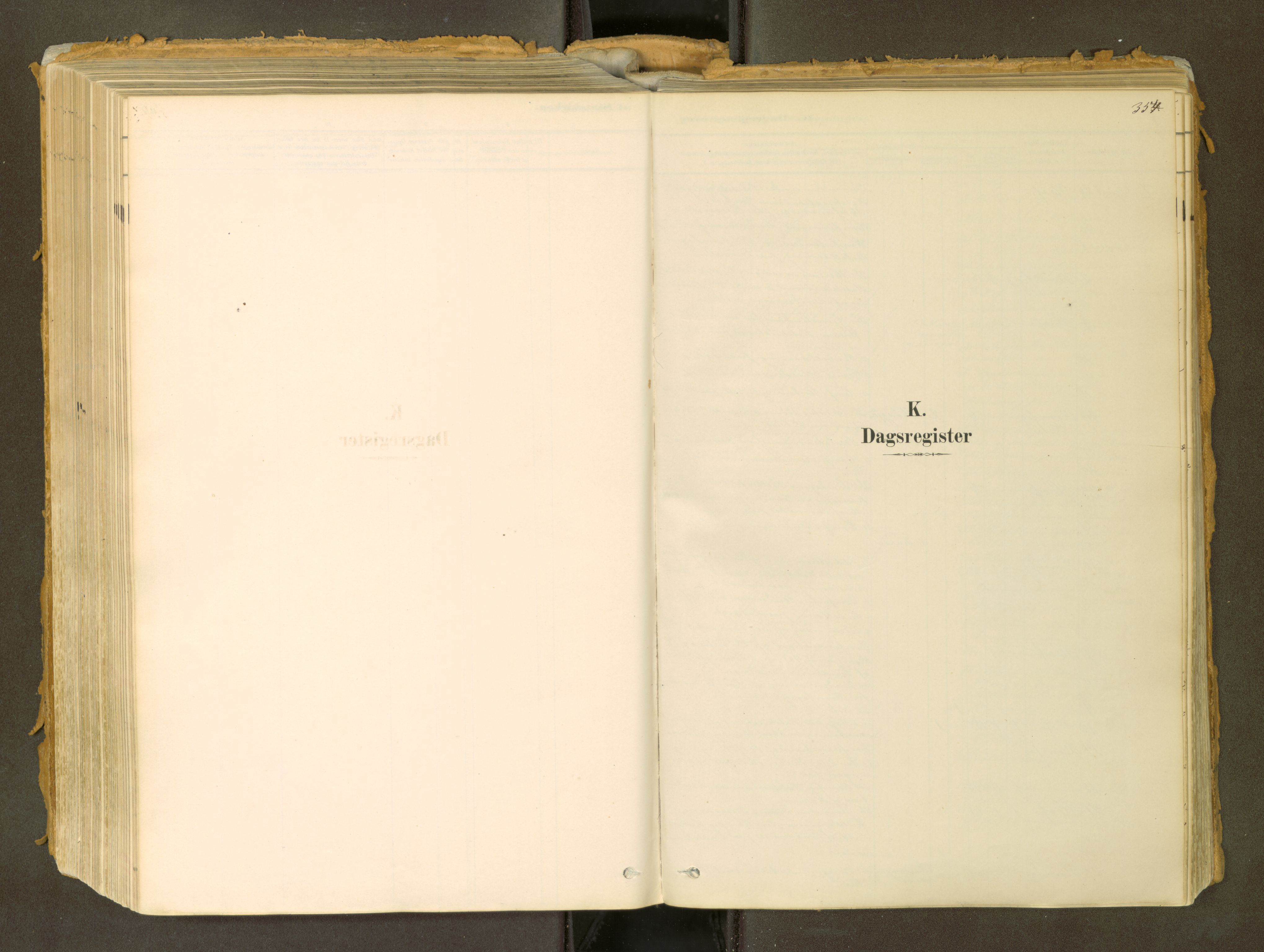 Sunndal sokneprestkontor, SAT/A-1085/1/I/I1/I1a: Parish register (official) no. 2, 1877-1914, p. 354