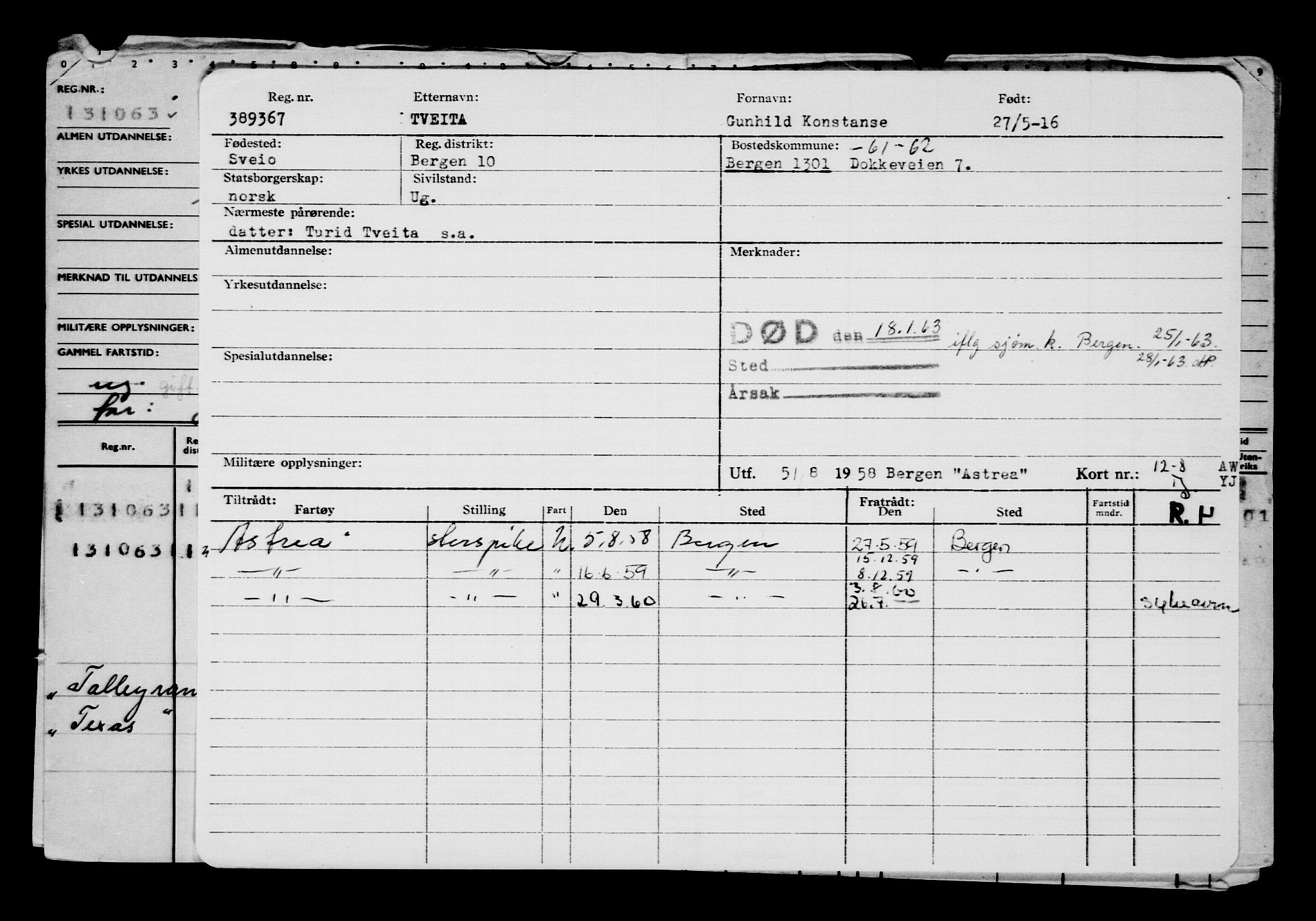 Direktoratet for sjømenn, AV/RA-S-3545/G/Gb/L0139: Hovedkort, 1916, p. 424