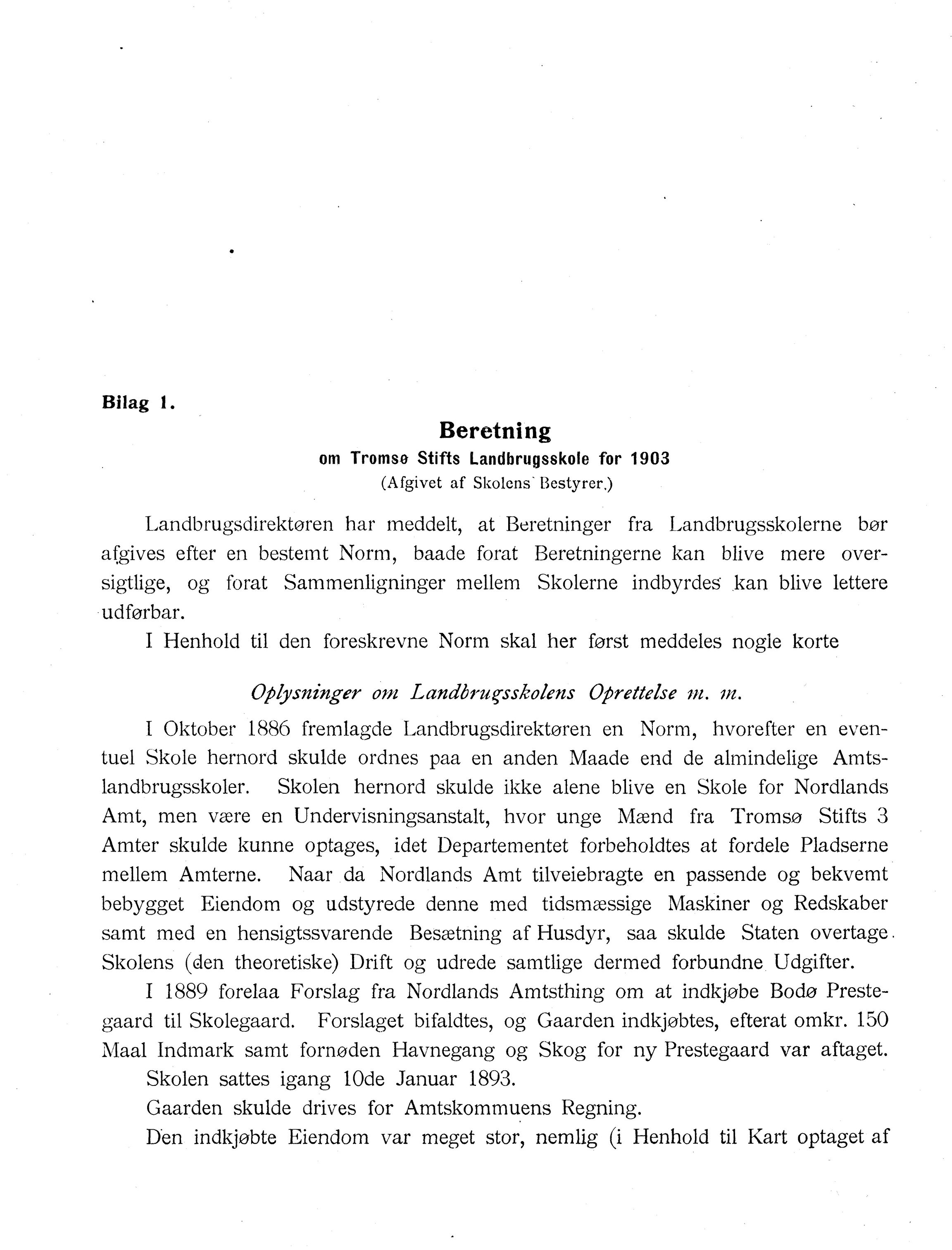 Nordland Fylkeskommune. Fylkestinget, AIN/NFK-17/176/A/Ac/L0027: Fylkestingsforhandlinger 1904, 1904