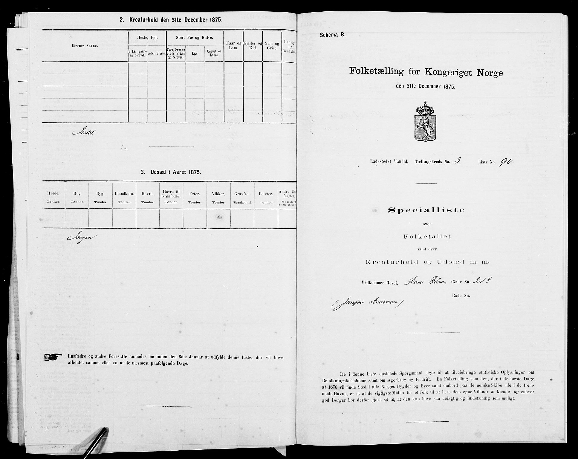 SAK, 1875 census for 1002B Mandal/Mandal, 1875, p. 202