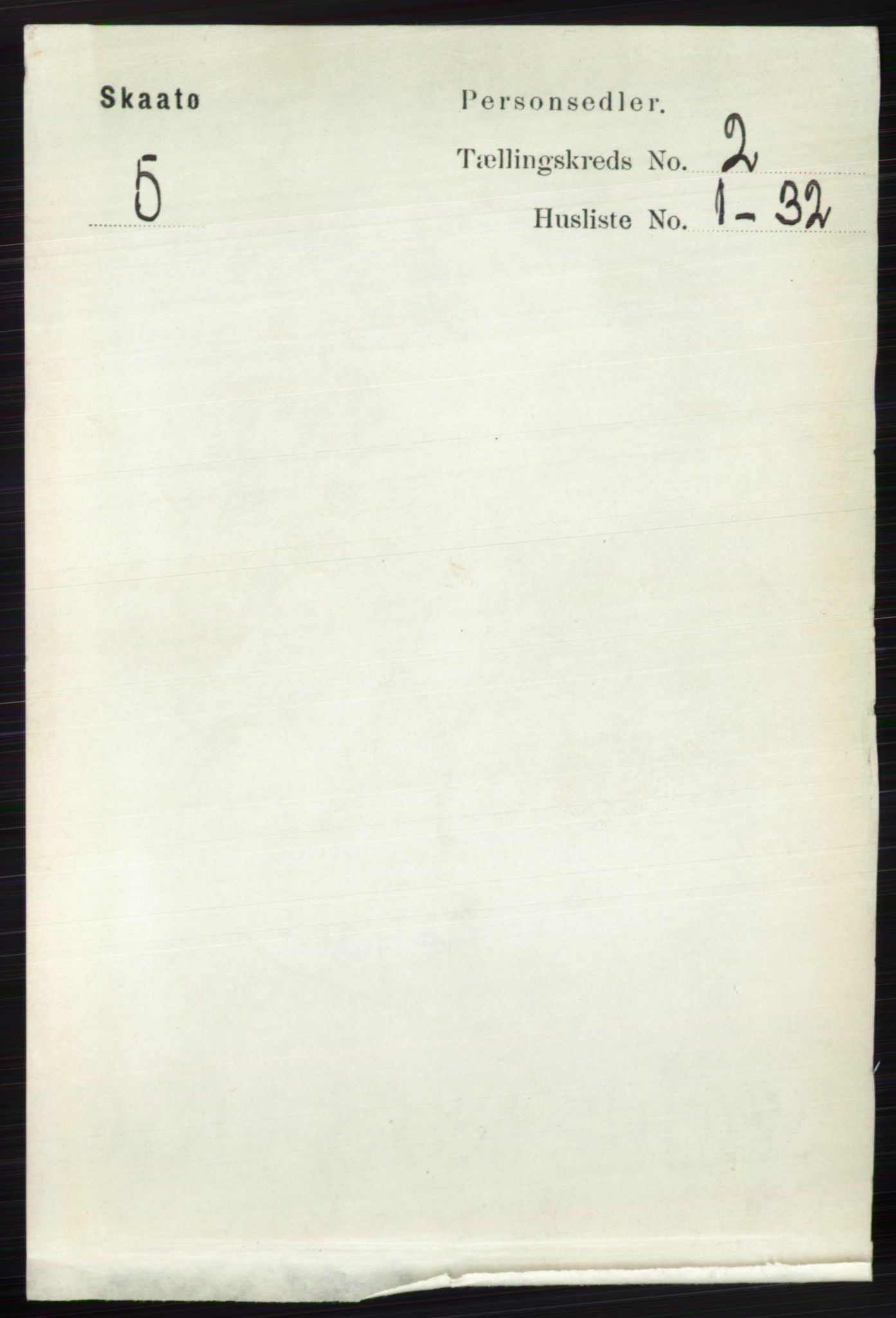 RA, 1891 census for 0815 Skåtøy, 1891, p. 418