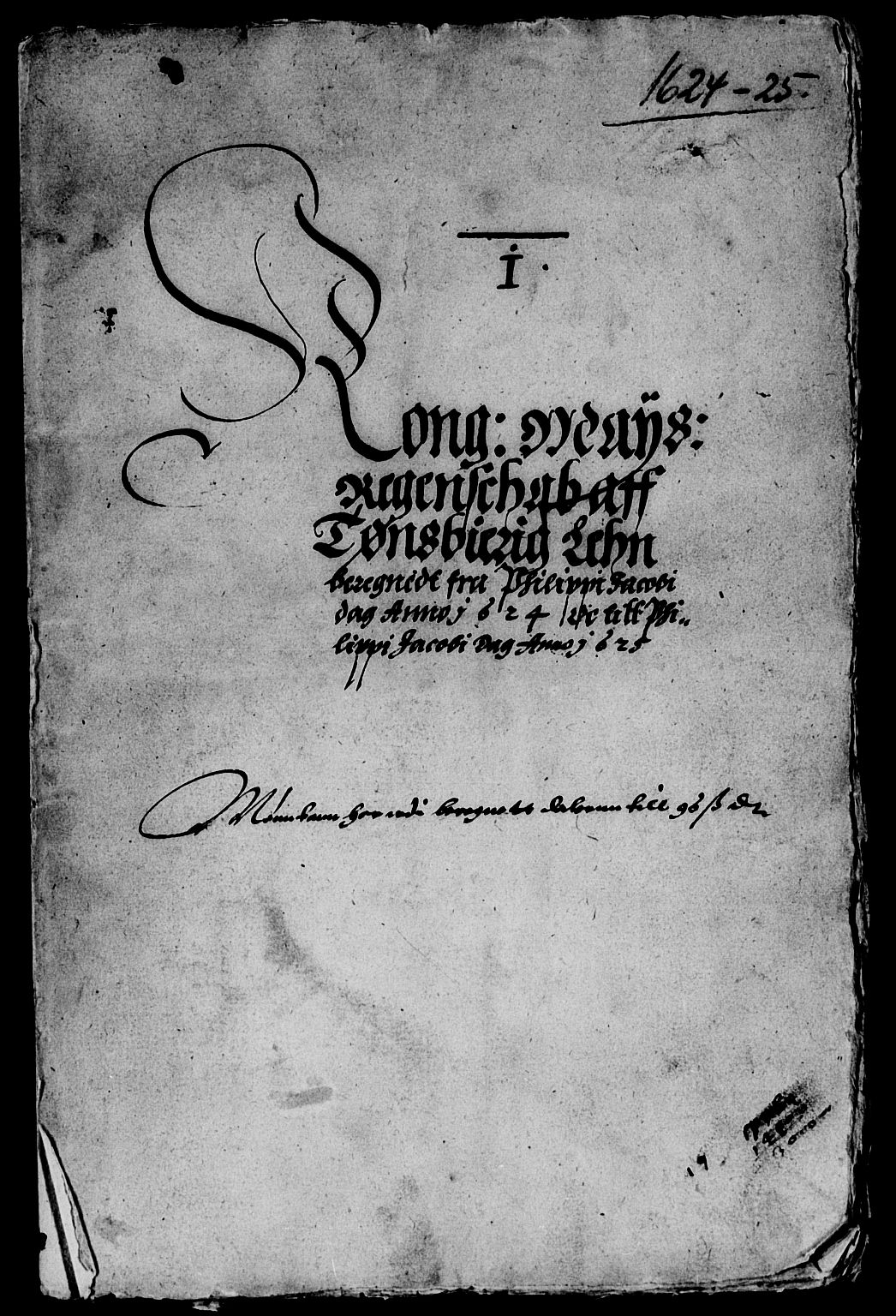 Rentekammeret inntil 1814, Reviderte regnskaper, Lensregnskaper, AV/RA-EA-5023/R/Rb/Rbo/L0006: Tønsberg len, 1621-1625