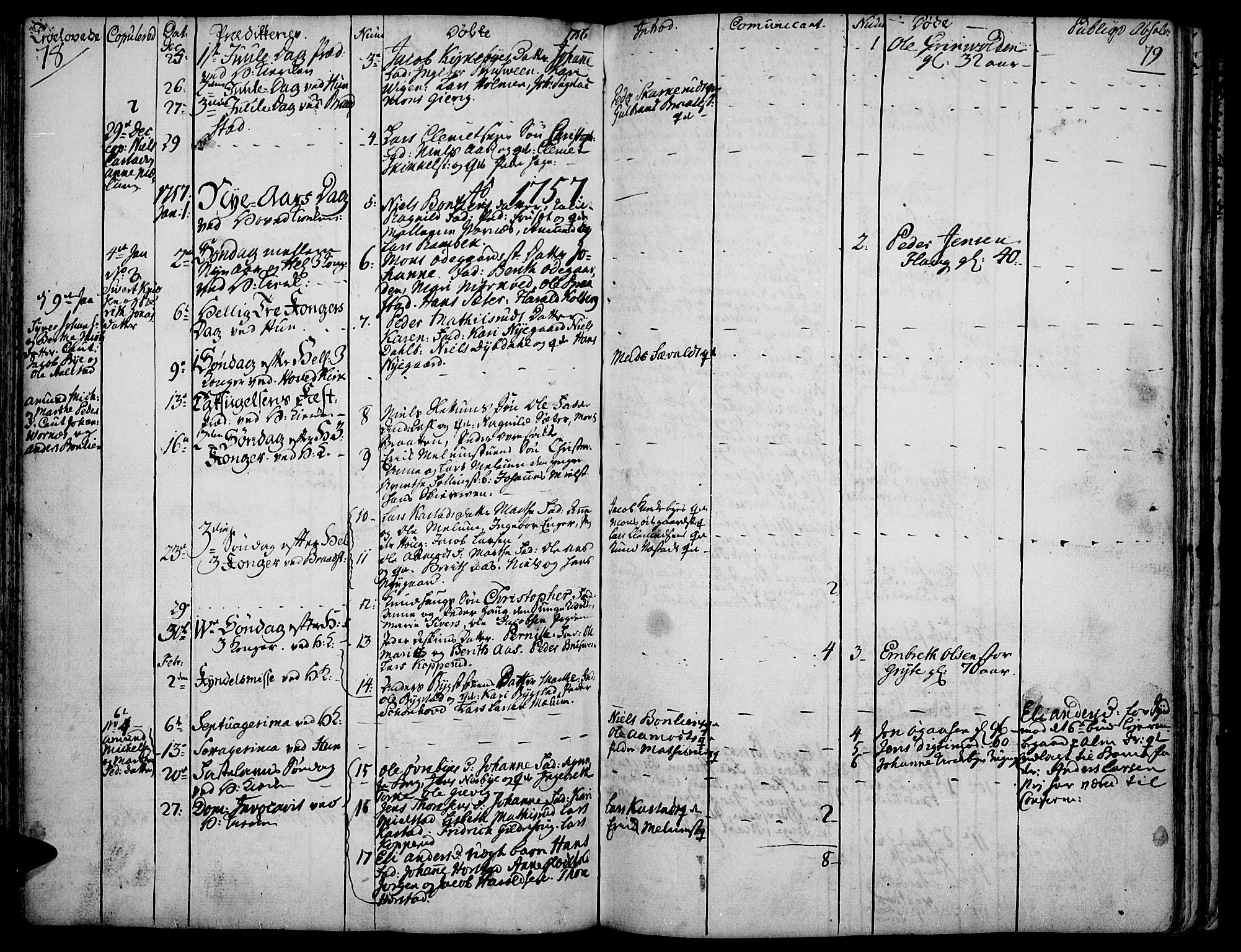 Vardal prestekontor, SAH/PREST-100/H/Ha/Haa/L0002: Parish register (official) no. 2, 1748-1776, p. 78-79