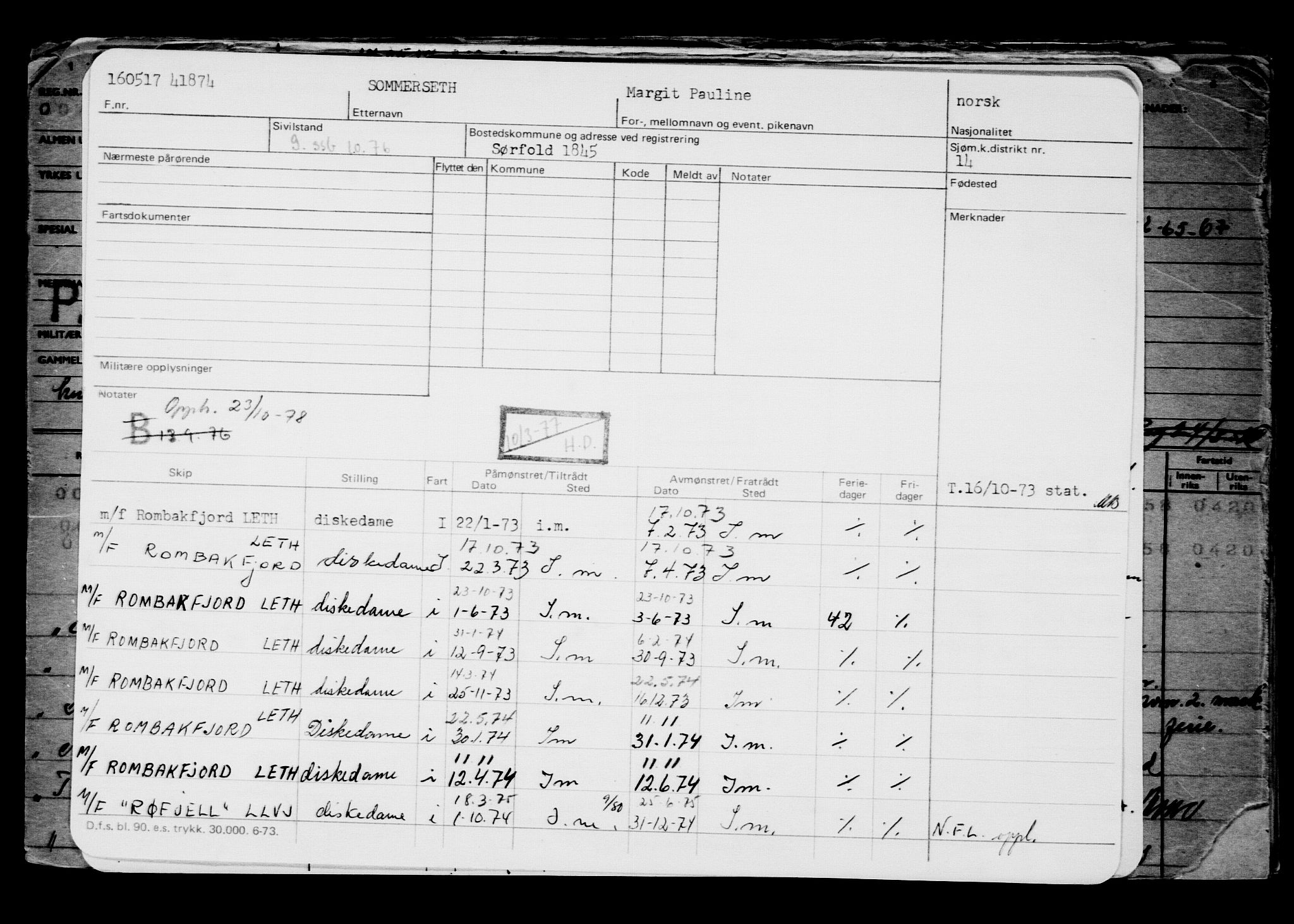 Direktoratet for sjømenn, AV/RA-S-3545/G/Gb/L0148: Hovedkort, 1917, p. 554