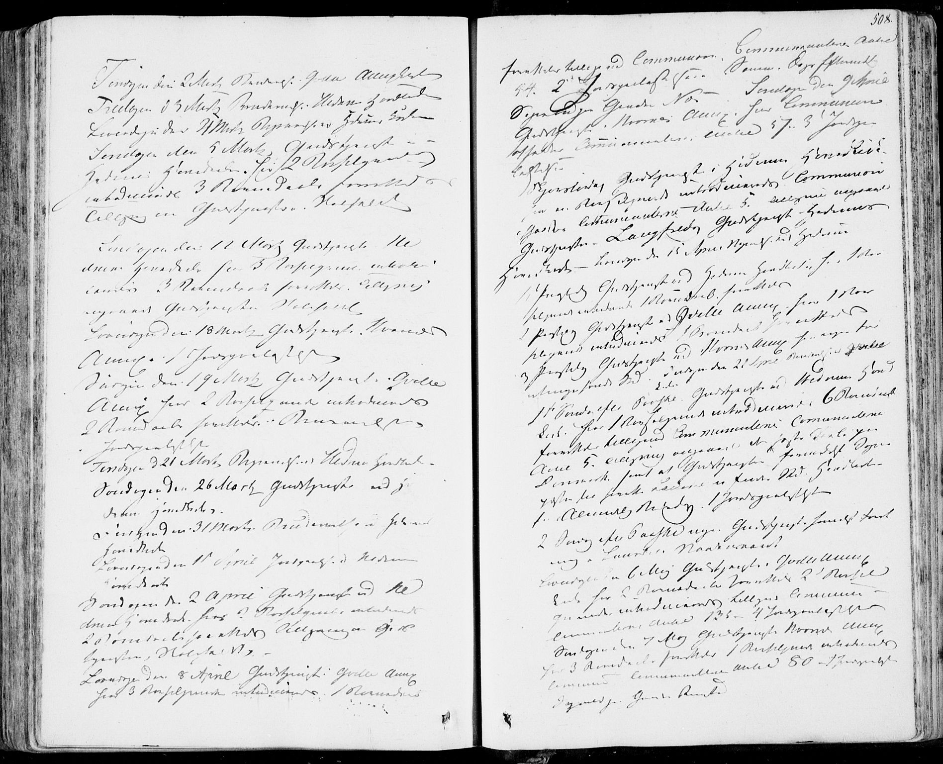 Hedrum kirkebøker, AV/SAKO-A-344/F/Fa/L0005: Parish register (official) no. I 5, 1835-1848, p. 508