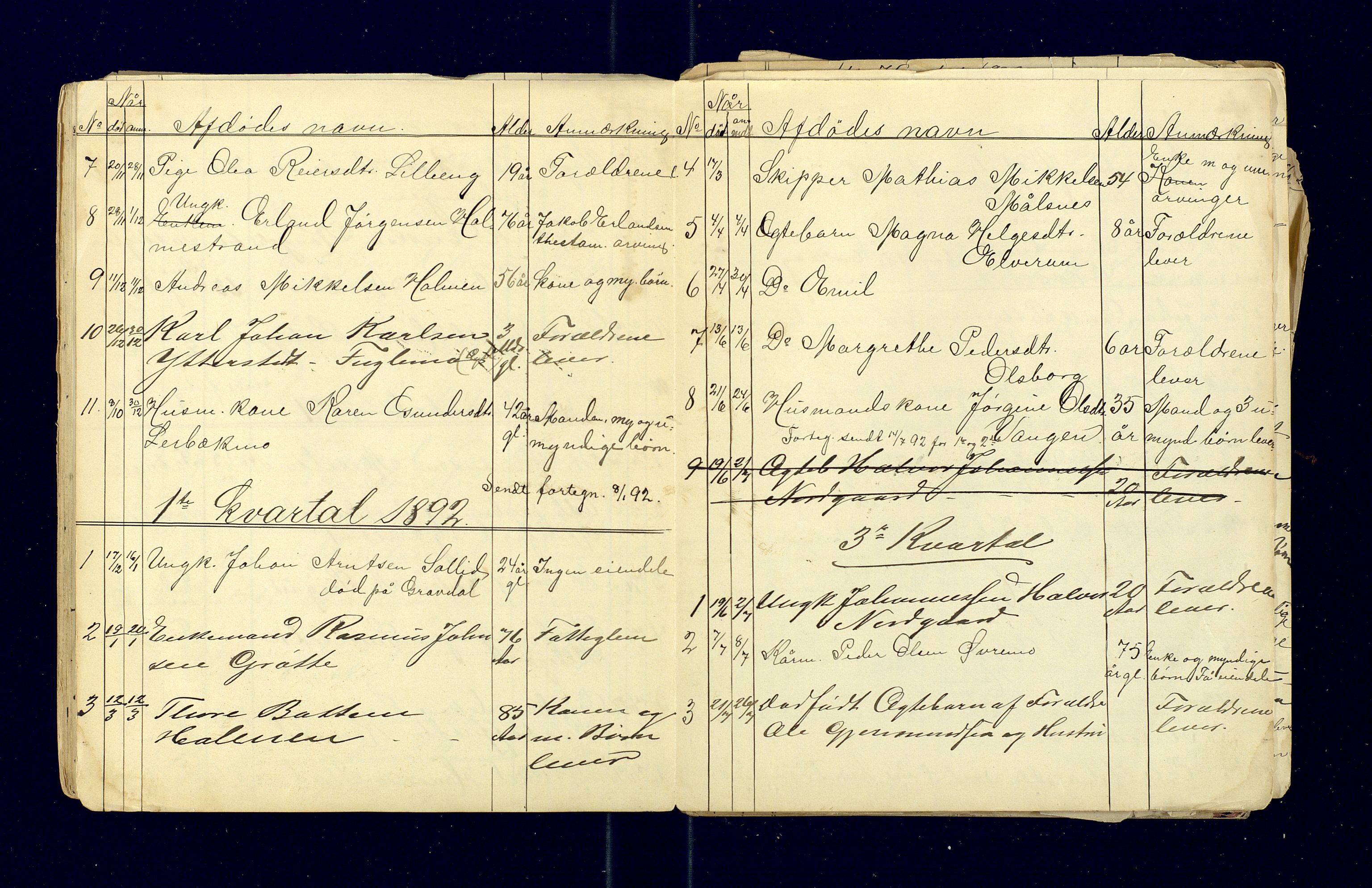 Målselv lensmannskontor, AV/SATØ-SATØ-68/F/Fi/Fia/L0167/0001: Dødsfallsprotokoller og dødsfallsmeldinger. / Dødsfallsprotokoller 1863-1972, 1863-1893