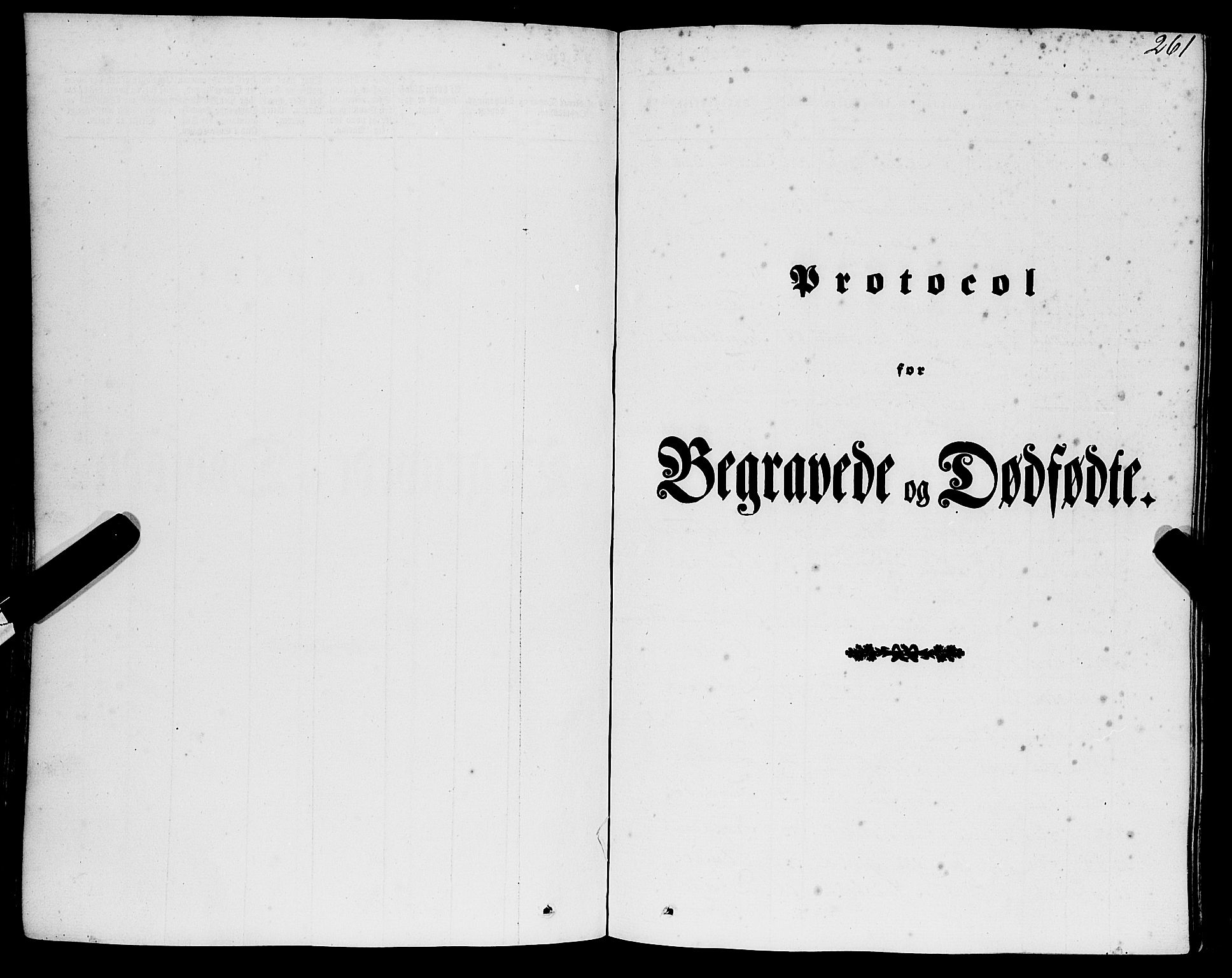 Strandebarm sokneprestembete, SAB/A-78401/H/Haa: Parish register (official) no. A 7, 1844-1872, p. 261