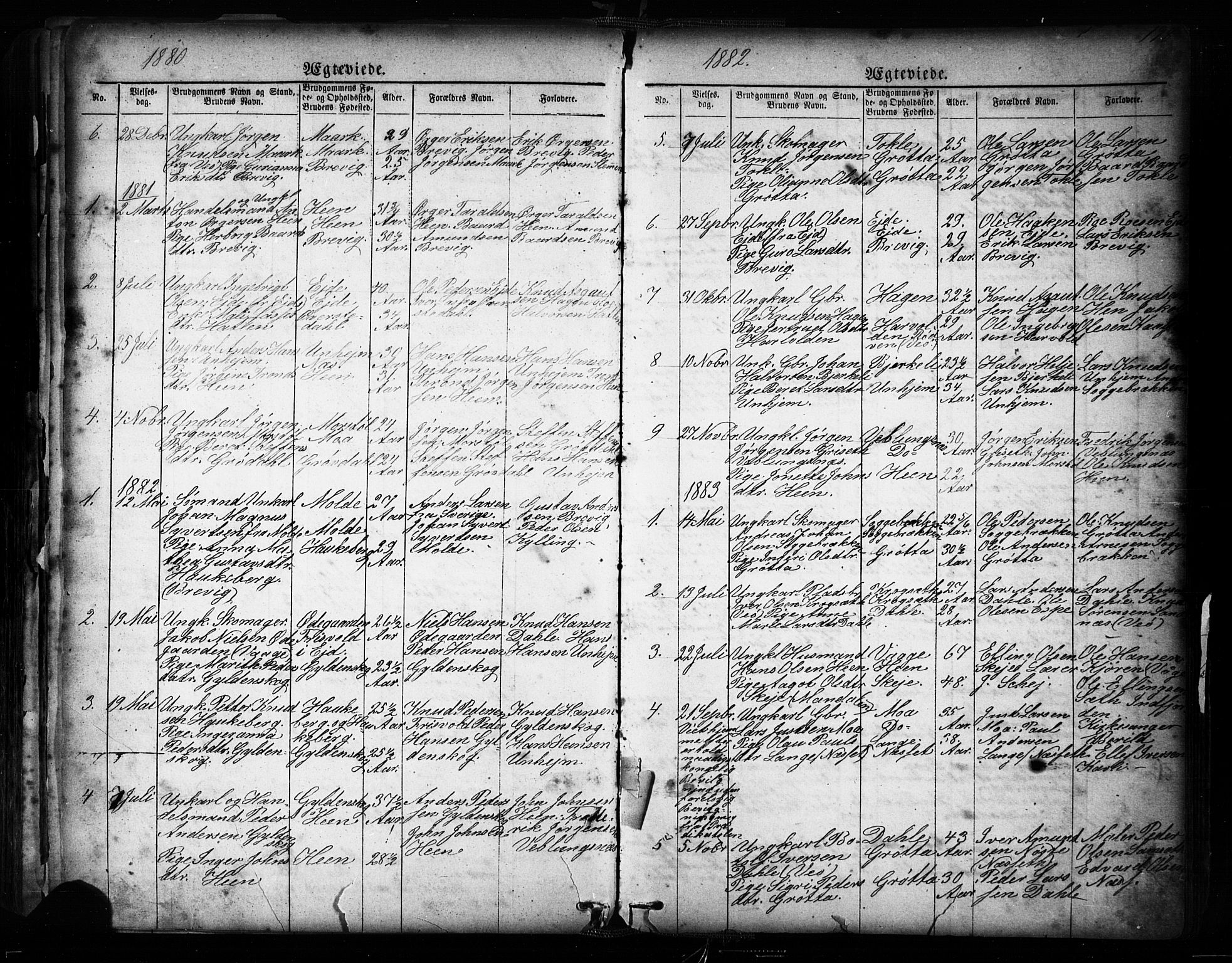 Ministerialprotokoller, klokkerbøker og fødselsregistre - Møre og Romsdal, SAT/A-1454/545/L0588: Parish register (copy) no. 545C02, 1867-1902, p. 198