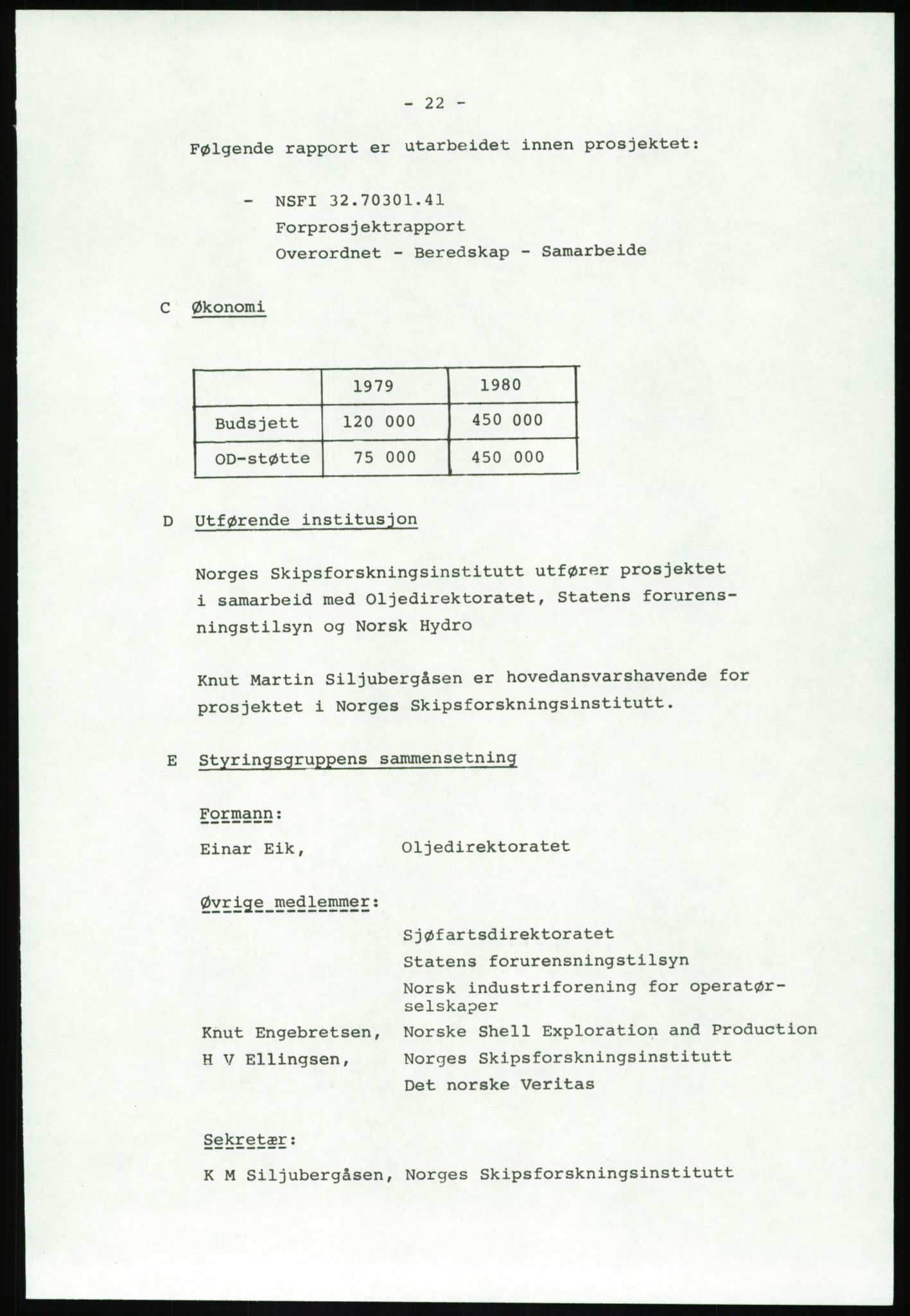 Justisdepartementet, Granskningskommisjonen ved Alexander Kielland-ulykken 27.3.1980, AV/RA-S-1165/D/L0020: X Opplæring/Kompetanse (Doku.liste + X1-X18 av 18)/Y Forskningsprosjekter (Doku.liste + Y1-Y7 av 9), 1980-1981, p. 162