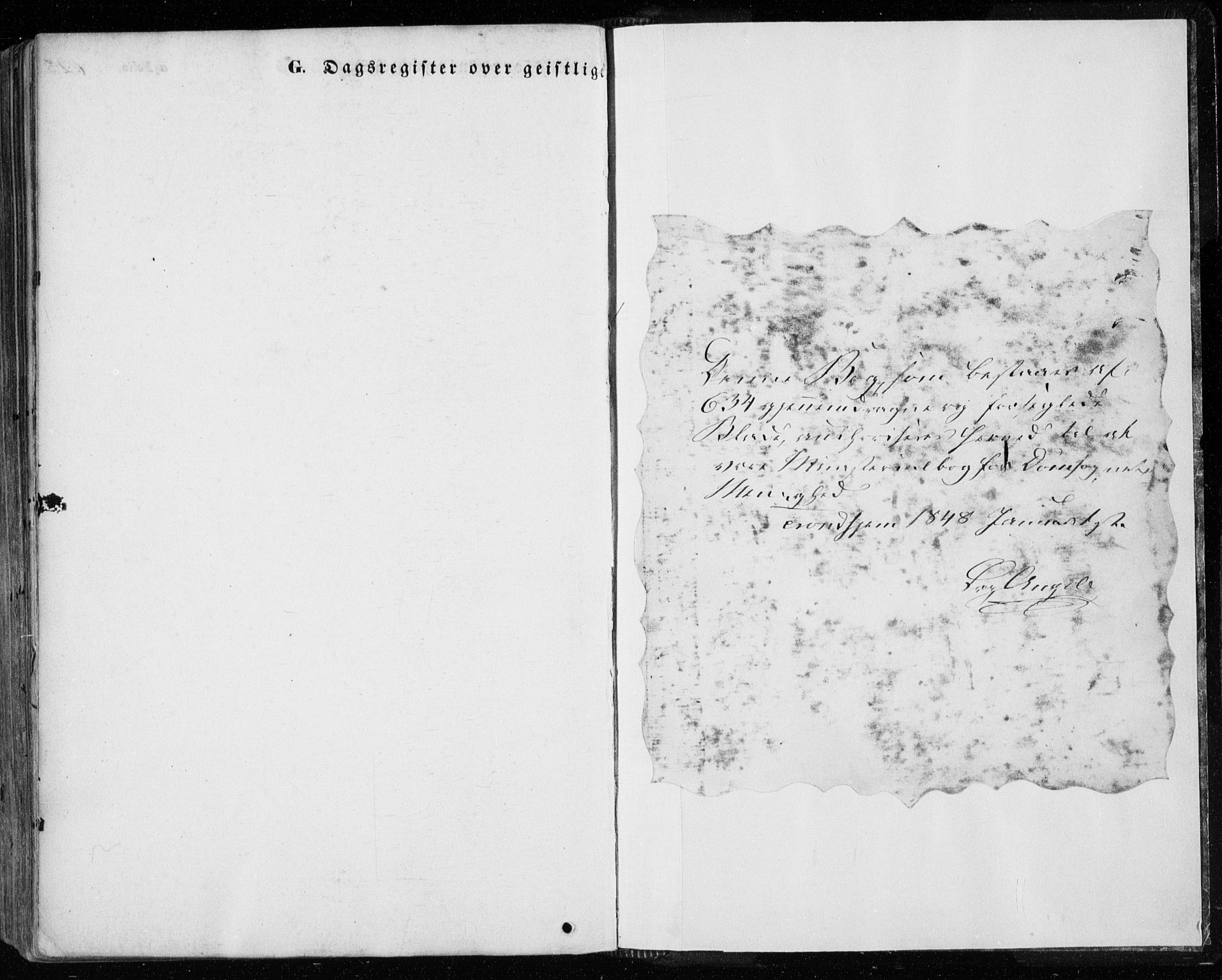 Ministerialprotokoller, klokkerbøker og fødselsregistre - Sør-Trøndelag, SAT/A-1456/601/L0051: Parish register (official) no. 601A19, 1848-1857