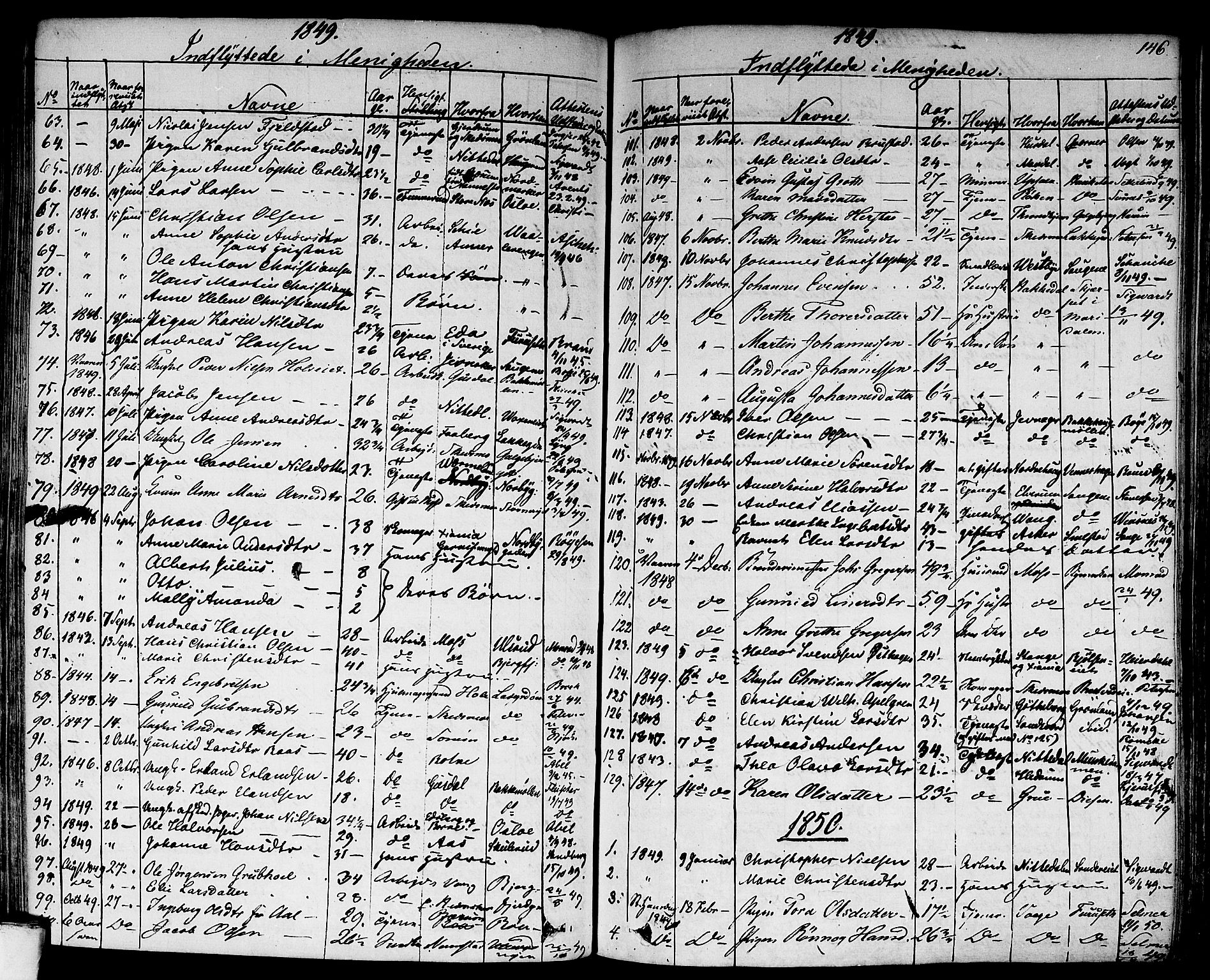 Aker prestekontor kirkebøker, SAO/A-10861/F/L0018: Parish register (official) no. 17, 1829-1852, p. 146