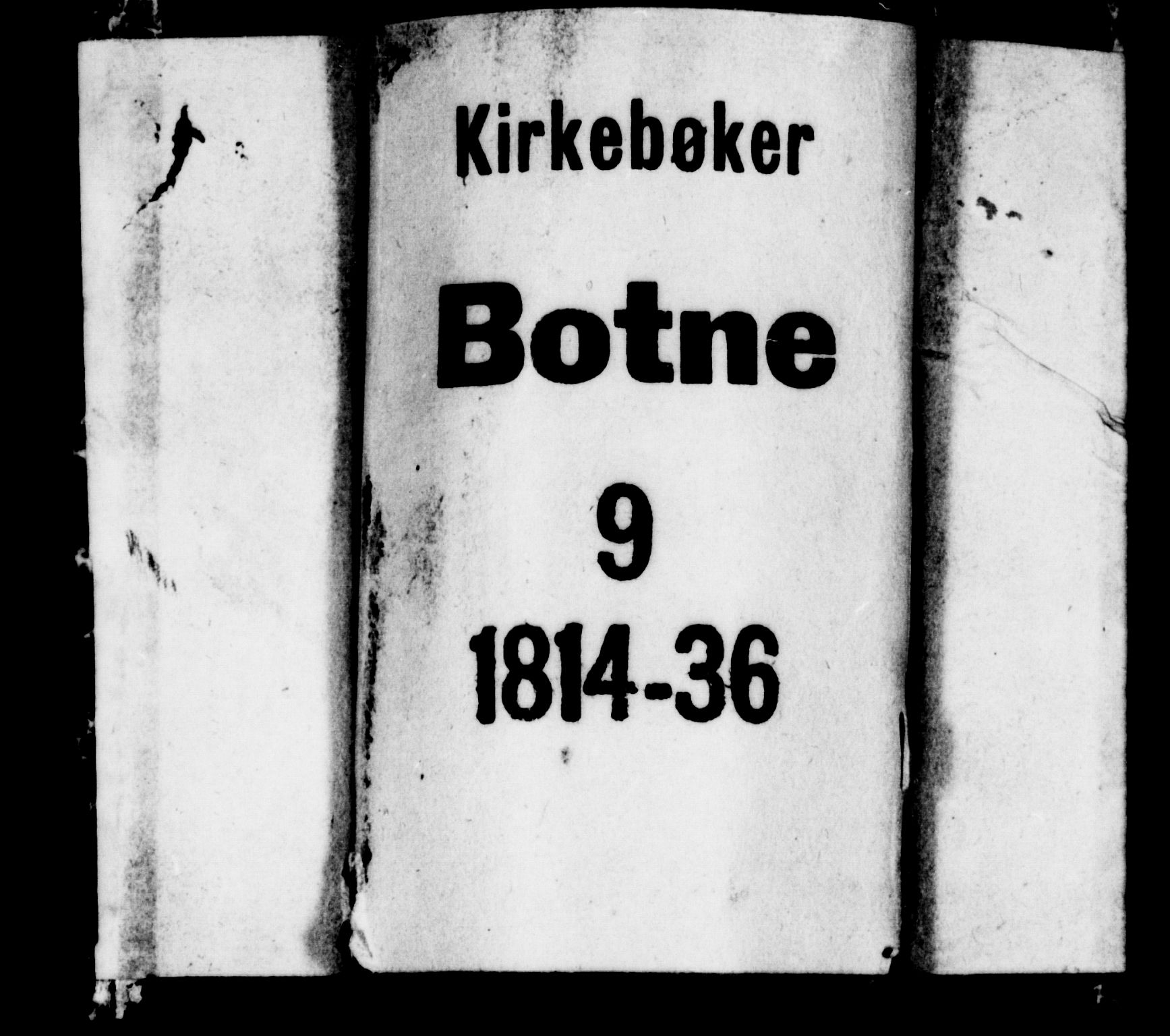 Botne kirkebøker, AV/SAKO-A-340/F/Fa/L0005: Parish register (official) no. I 5, 1814-1836