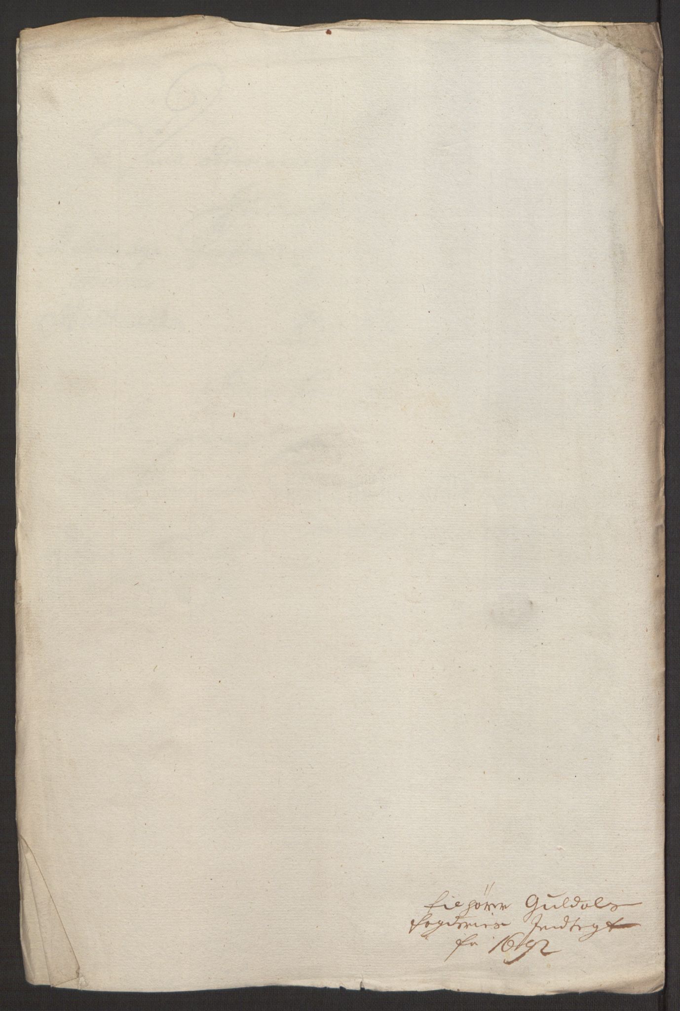 Rentekammeret inntil 1814, Reviderte regnskaper, Fogderegnskap, RA/EA-4092/R59/L3942: Fogderegnskap Gauldal, 1692, p. 194
