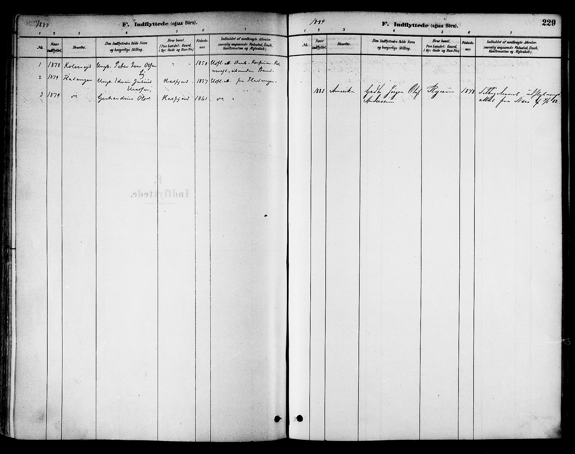 Ministerialprotokoller, klokkerbøker og fødselsregistre - Nord-Trøndelag, SAT/A-1458/786/L0686: Parish register (official) no. 786A02, 1880-1887, p. 229