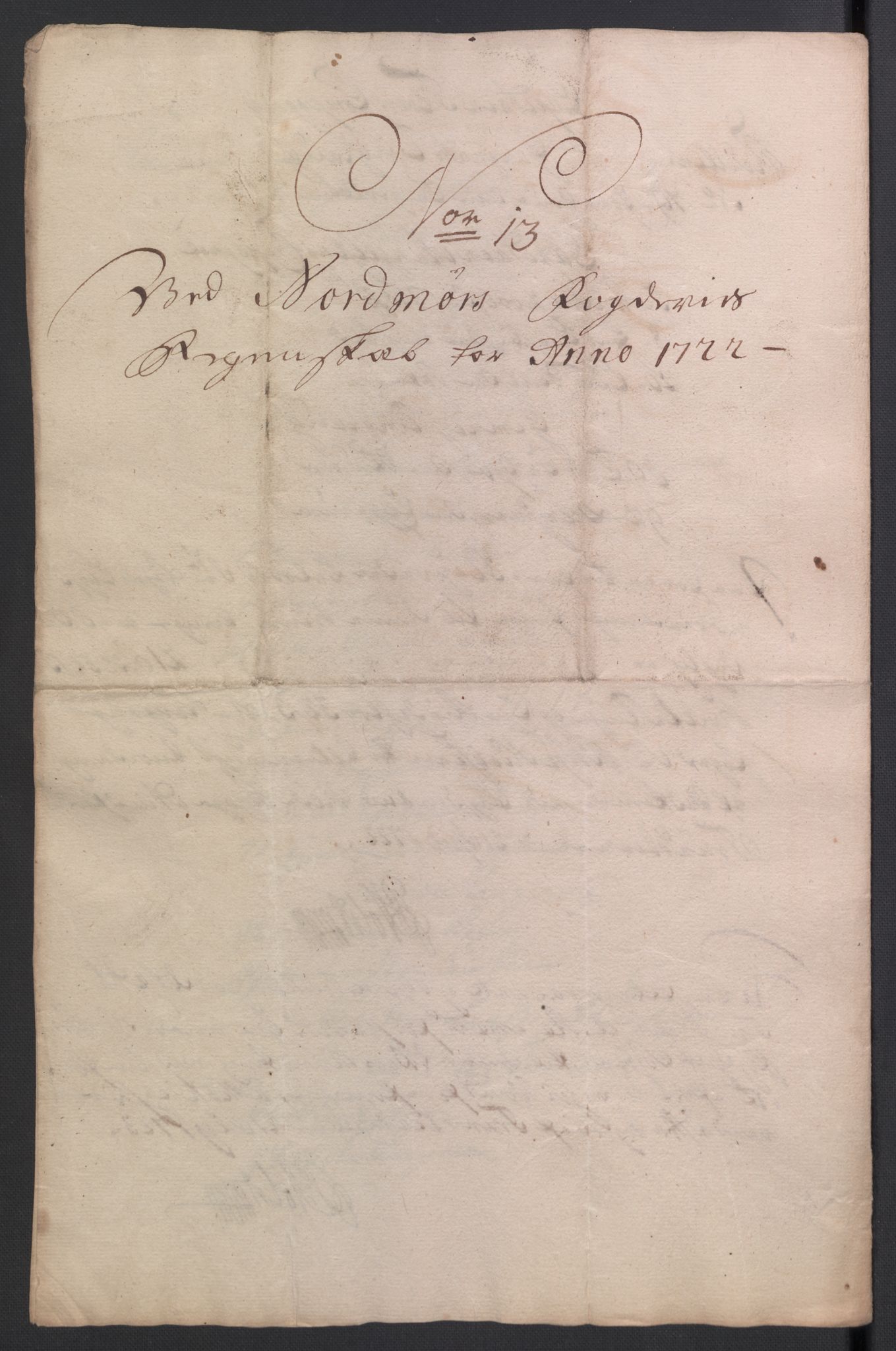 Rentekammeret inntil 1814, Reviderte regnskaper, Fogderegnskap, AV/RA-EA-4092/R56/L3755: Fogderegnskap Nordmøre, 1722, p. 151