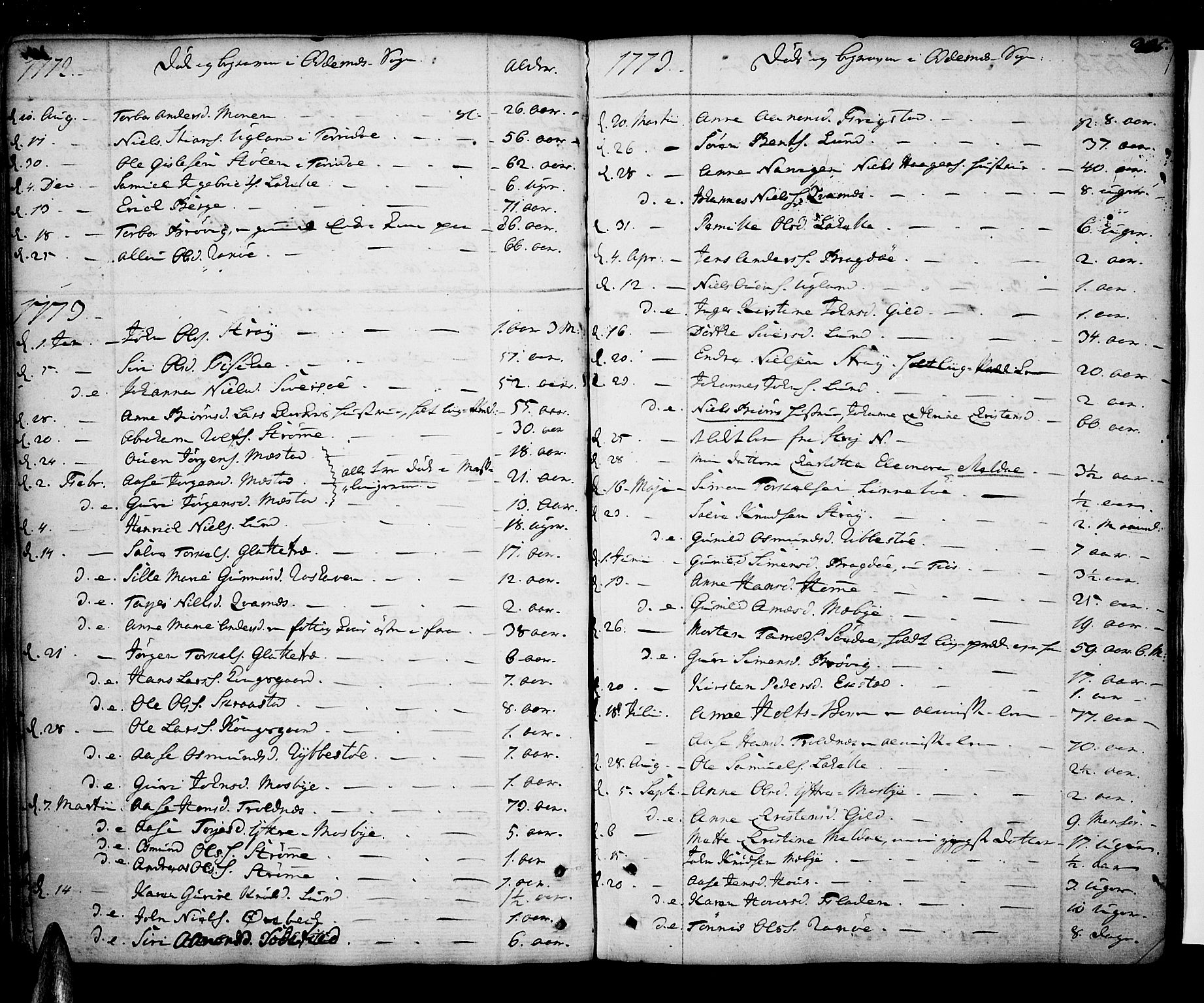 Oddernes sokneprestkontor, AV/SAK-1111-0033/F/Fa/Faa/L0004: Parish register (official) no. A 4, 1764-1820, p. 205