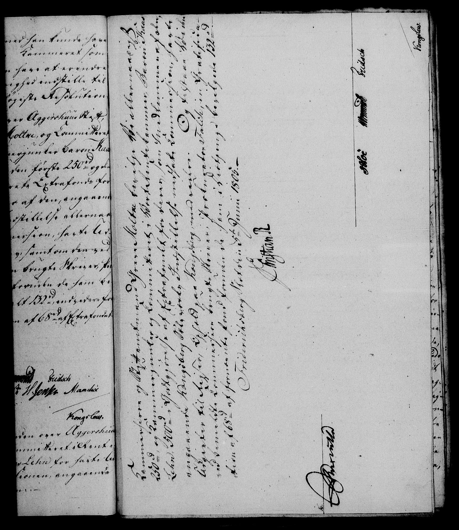 Rentekammeret, Renteskriverkontorene, AV/RA-EA-3115/M/Mf/Mfb/L0007: Relasjons- og resolusjonsprotokoll med register (merket RK 54.13), 1805-1806