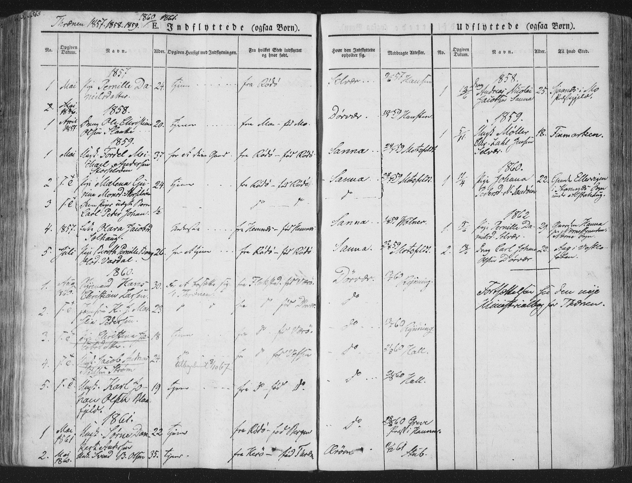 Ministerialprotokoller, klokkerbøker og fødselsregistre - Nordland, SAT/A-1459/839/L0566: Parish register (official) no. 839A03, 1825-1862, p. 565