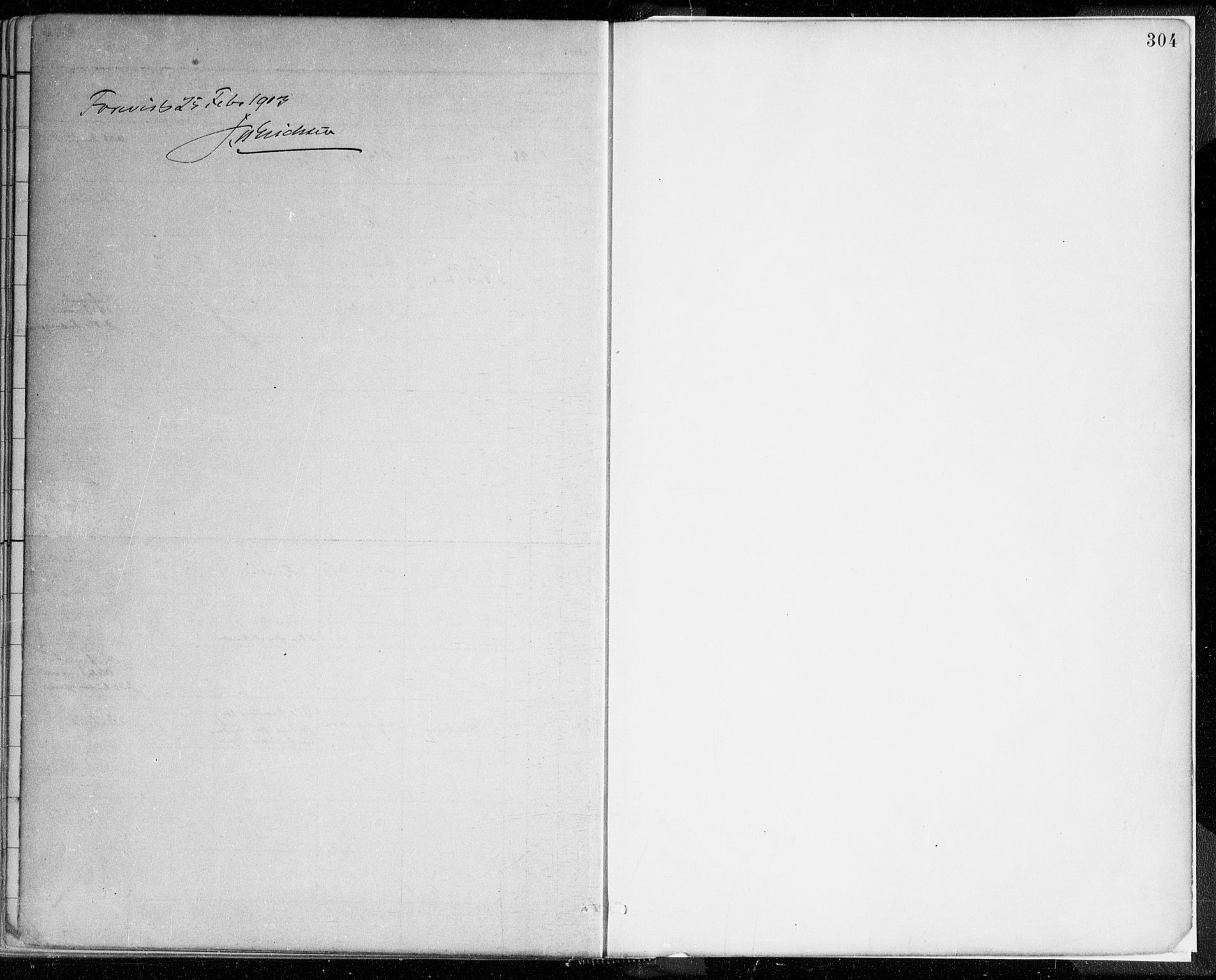 Johanneskirken sokneprestembete, SAB/A-76001/H/Haa/L0019: Parish register (official) no. E 1, 1885-1915, p. 304
